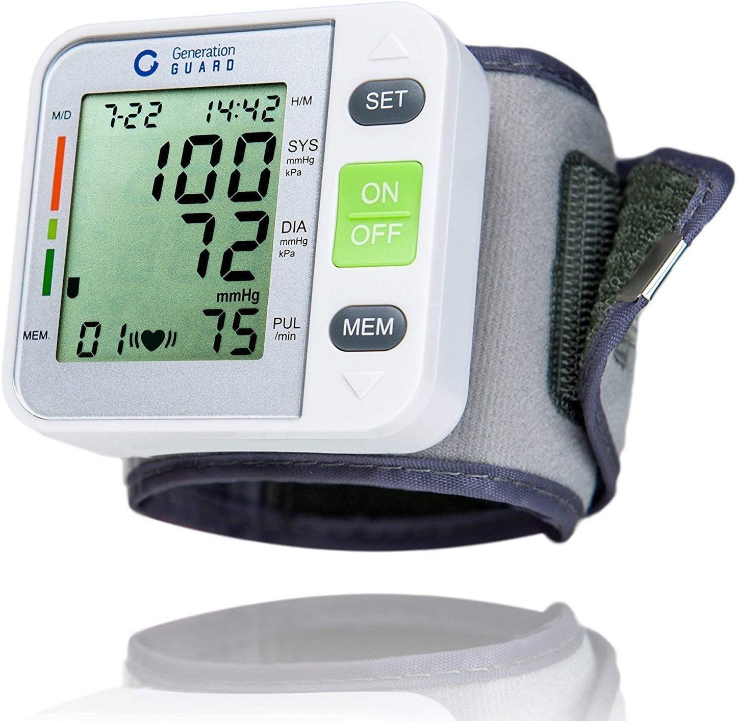 Generation Guard Electronic Wrist BP Monitor - GM-500W