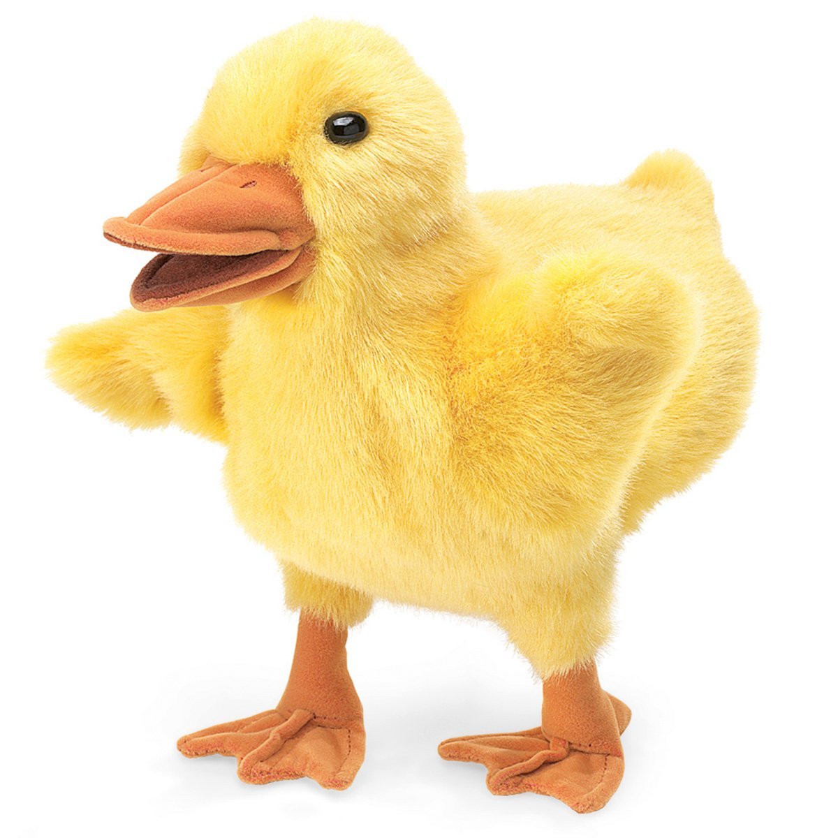 Folkmanis Puppets Duckling Hand Puppet, Yellow