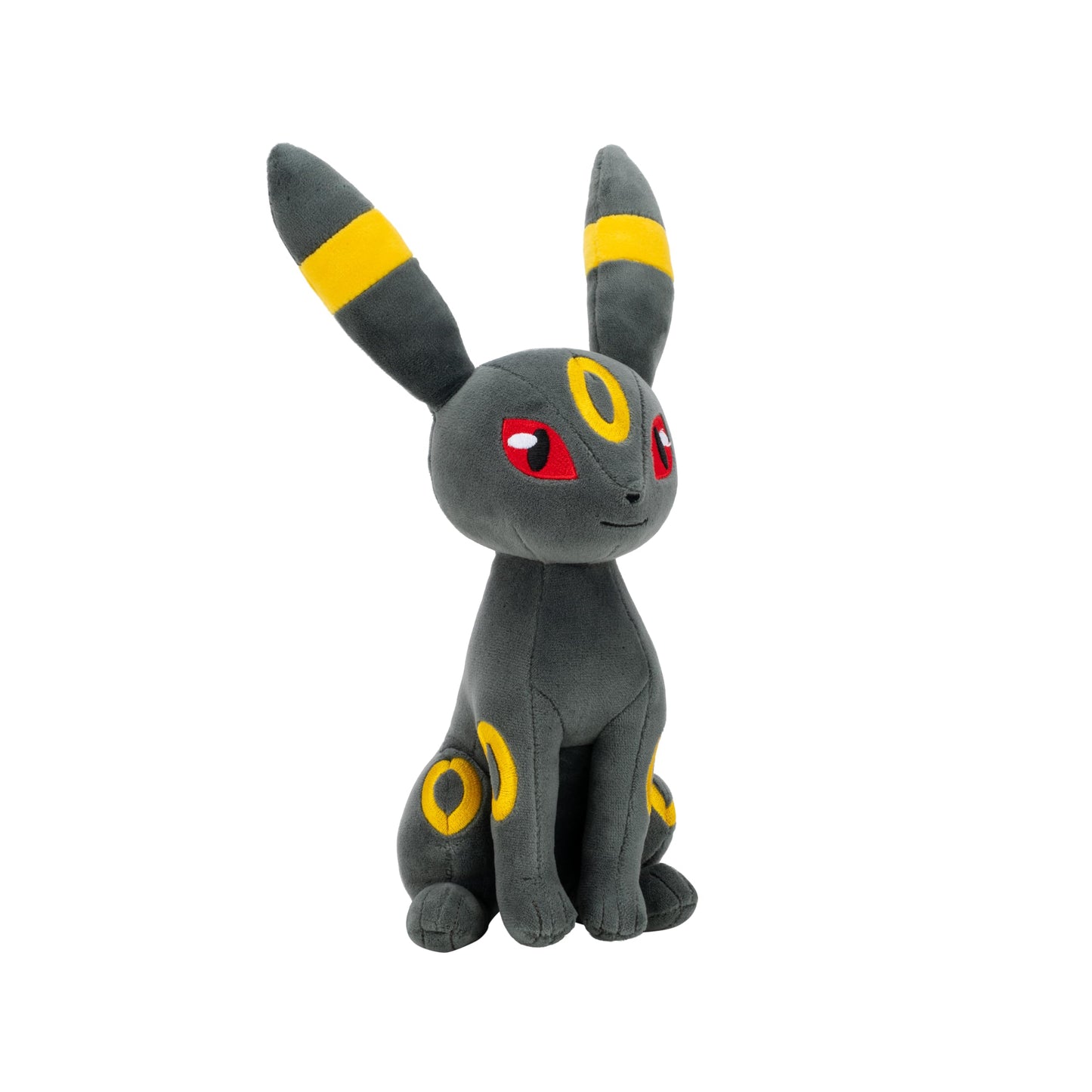 Pokemon: Umbreon - 8" Plush Character, Dark-Type Moonlight Pokemon, Soft Cuddly Stuffed Animal Figure, Play & Display, Collectible Licensed Anime Toy