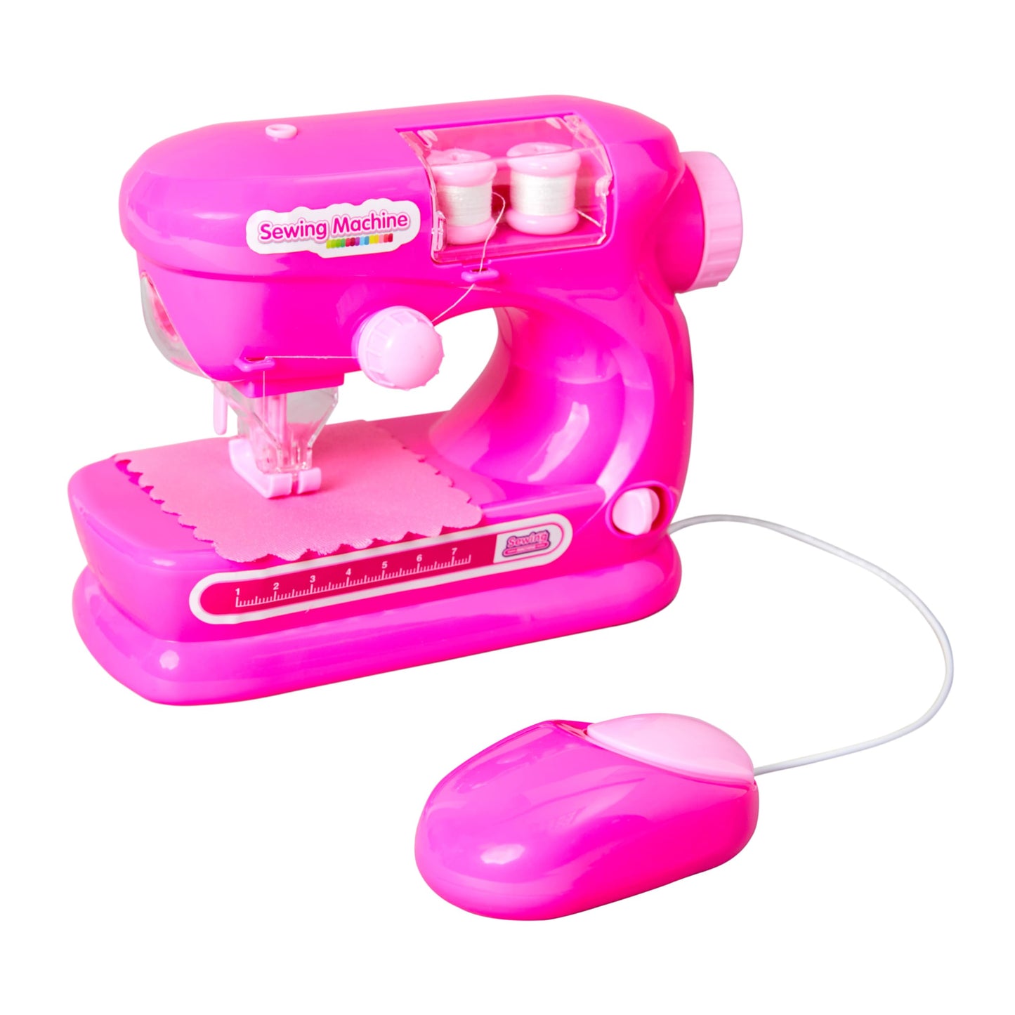 Anker Play 500659/DOM Starter Sewing Machine for Kids with Ruler and Needle, 6 Pieces, Multicolor