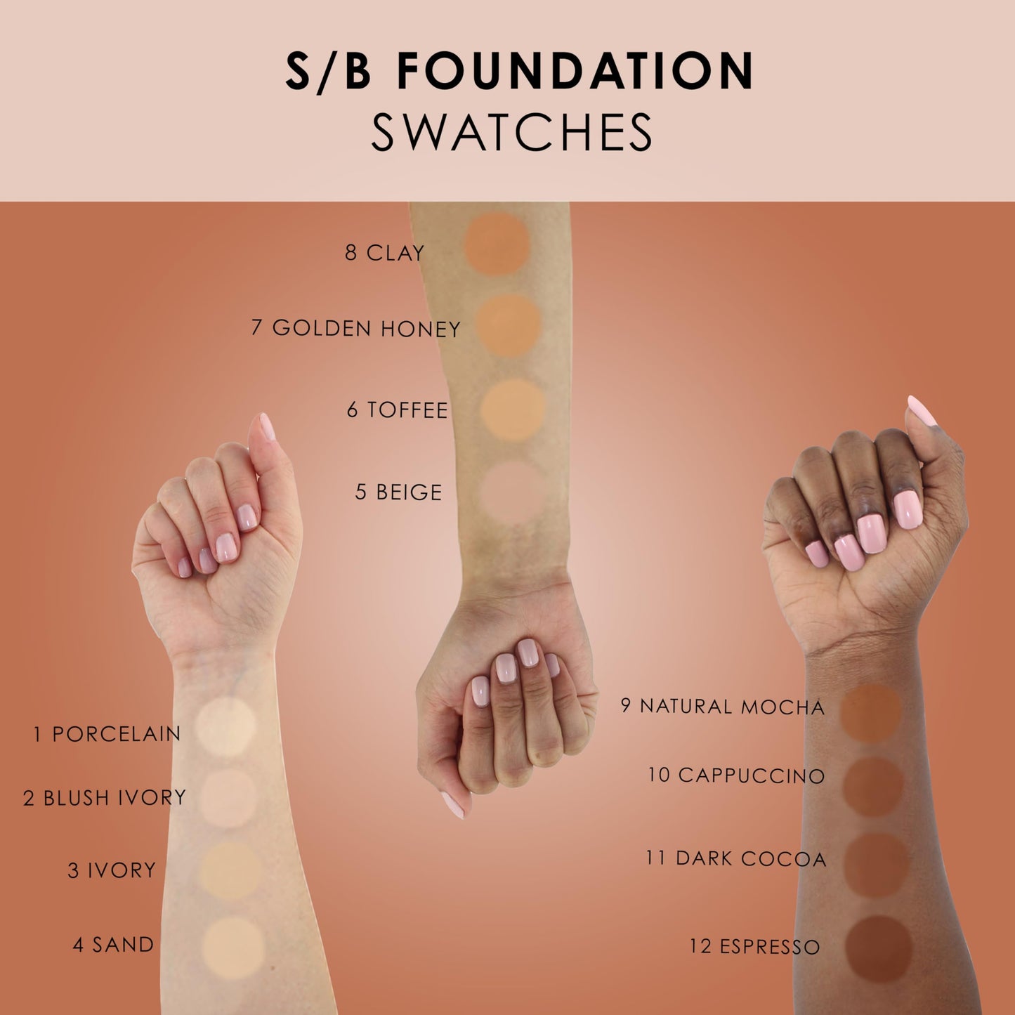 TEMPTU S/B Silicone-Based Airbrush Foundation: Professional Long-Wear Liquid Makeup, Sheer To Full Coverage For A Hydrated, Healthy-Looking Glow & Luminous, Dewy Finish On All Skin Types, 003 Ivory, 1 Fl Oz