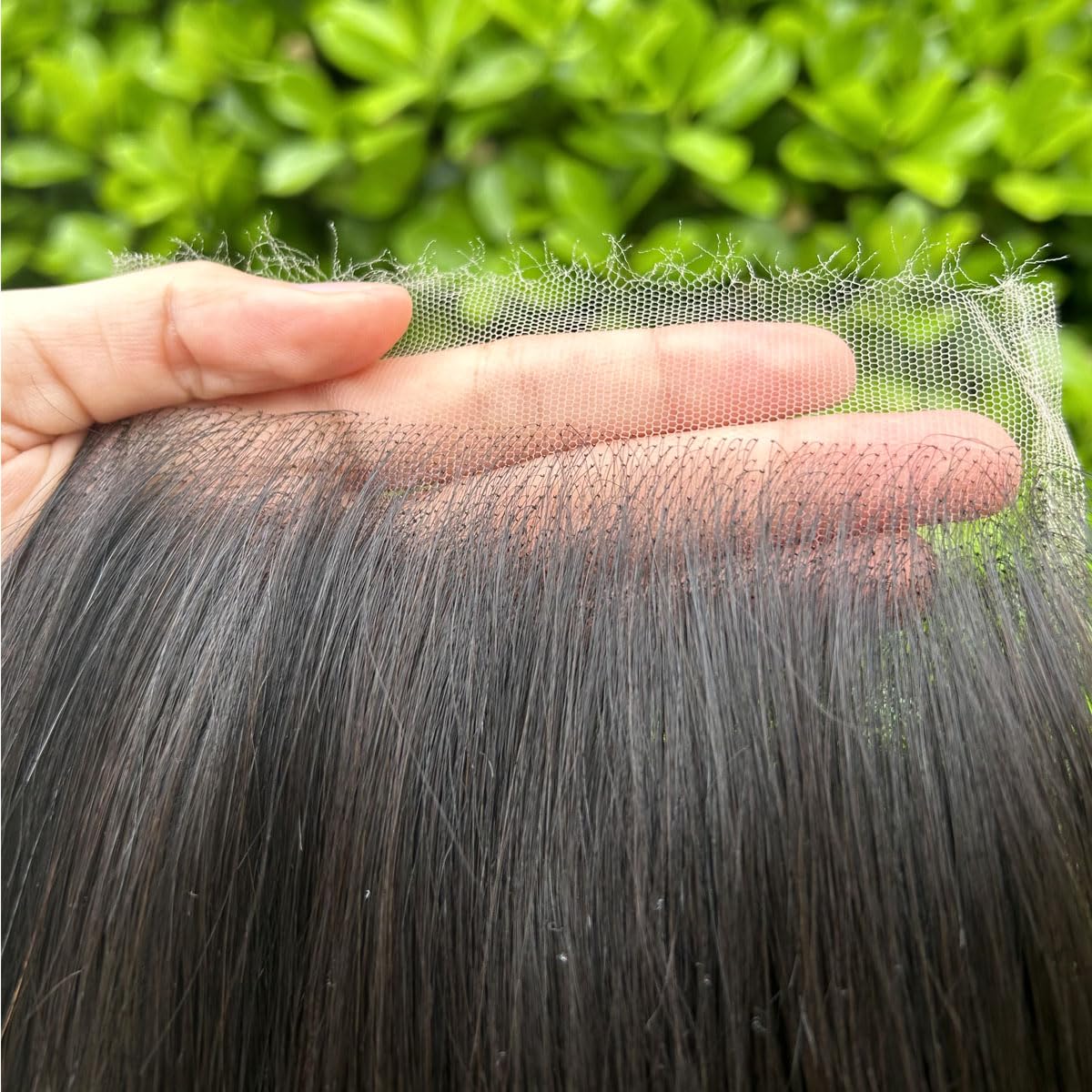 Mnador 5x5 SKINLIKE Real HD Lace Closure Straight Human Hair 0.095mm Ultra-thin hd lace Closure with Tiny knots Brazilian Virgin Human Hair Free Part Closure pre plucked with Natural Hairline, 20inch