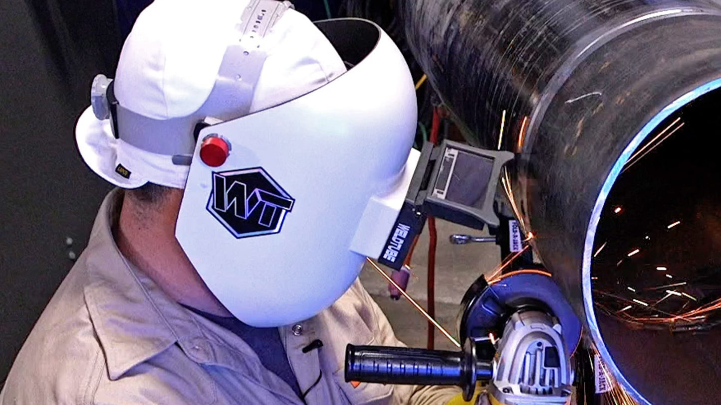 WELDTUBE Flip-Front Adapter for PIPELINER Welding Helmet | Clip On