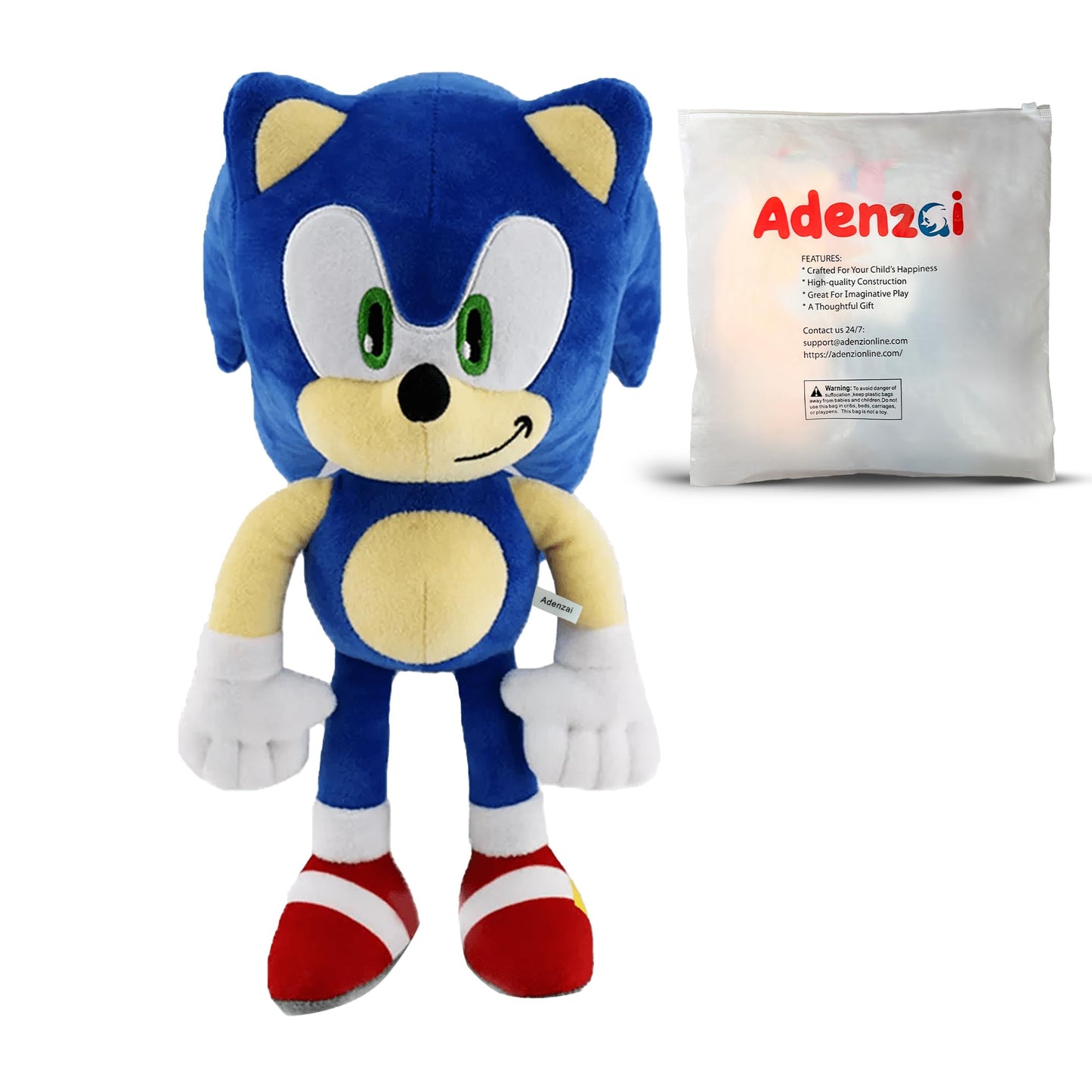 Adenzai Plush Figures Stuffed Animal (Blue)