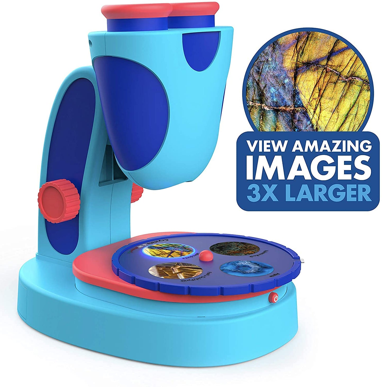 Educational Insights GeoSafari Jr. Kidscope, Kids Microscope, STEM Toy, Easter Basket Stuffers for Kids, Gift for Boys & Girls, Ages 5+