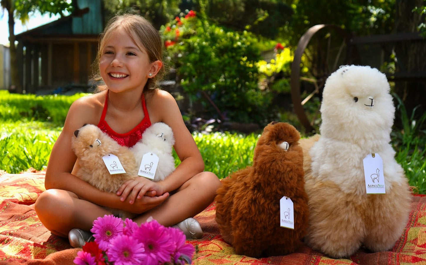 Parent - Alpaca Stuffed Animal (Beige, 23cm)