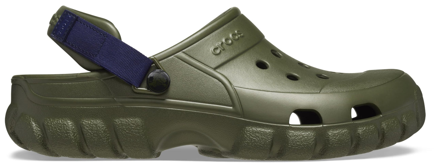 Crocs Unisex Clog, Army Green Navy, 9 Women/7 Men