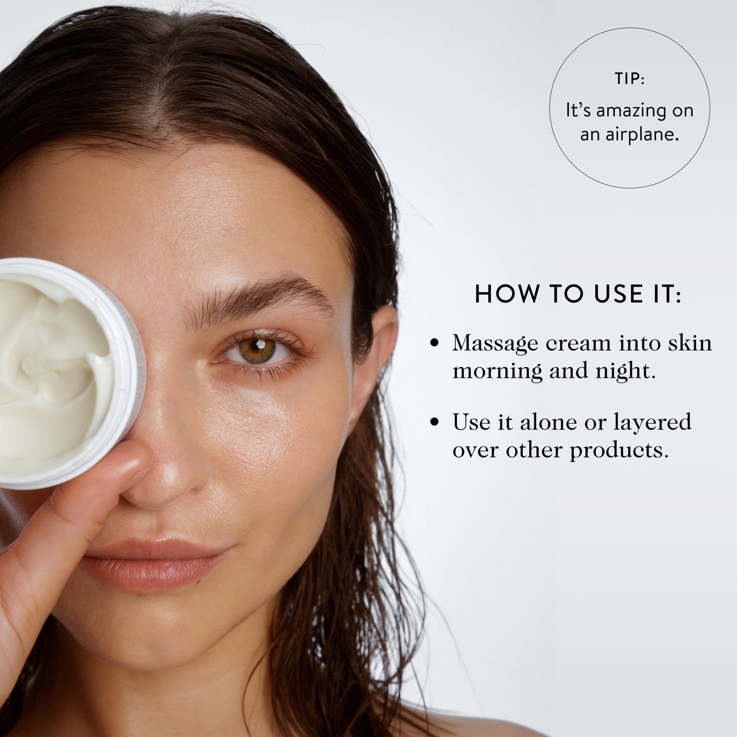 goop Beauty Nourishing Face Cream | Improves Firmness, Elasticity, & Brightness | Botanicals, Ceramides, & Squalane | Anti Wrinkle Moisturizer | 1.7 fl oz