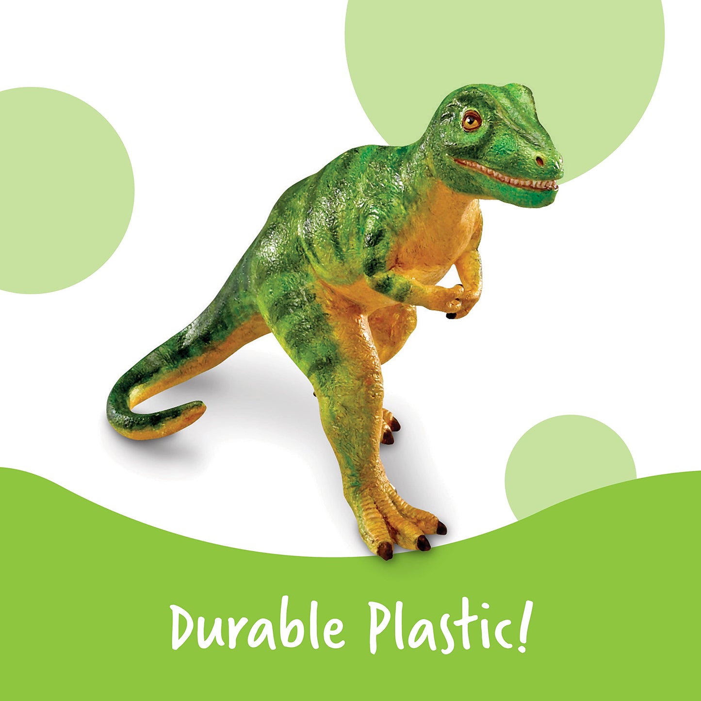 Learning Resources Jumbo Dinosaurs - Toddler Learning Toys, Dinosaurs Toys for Kids Ages 3+, Dinosaur Games