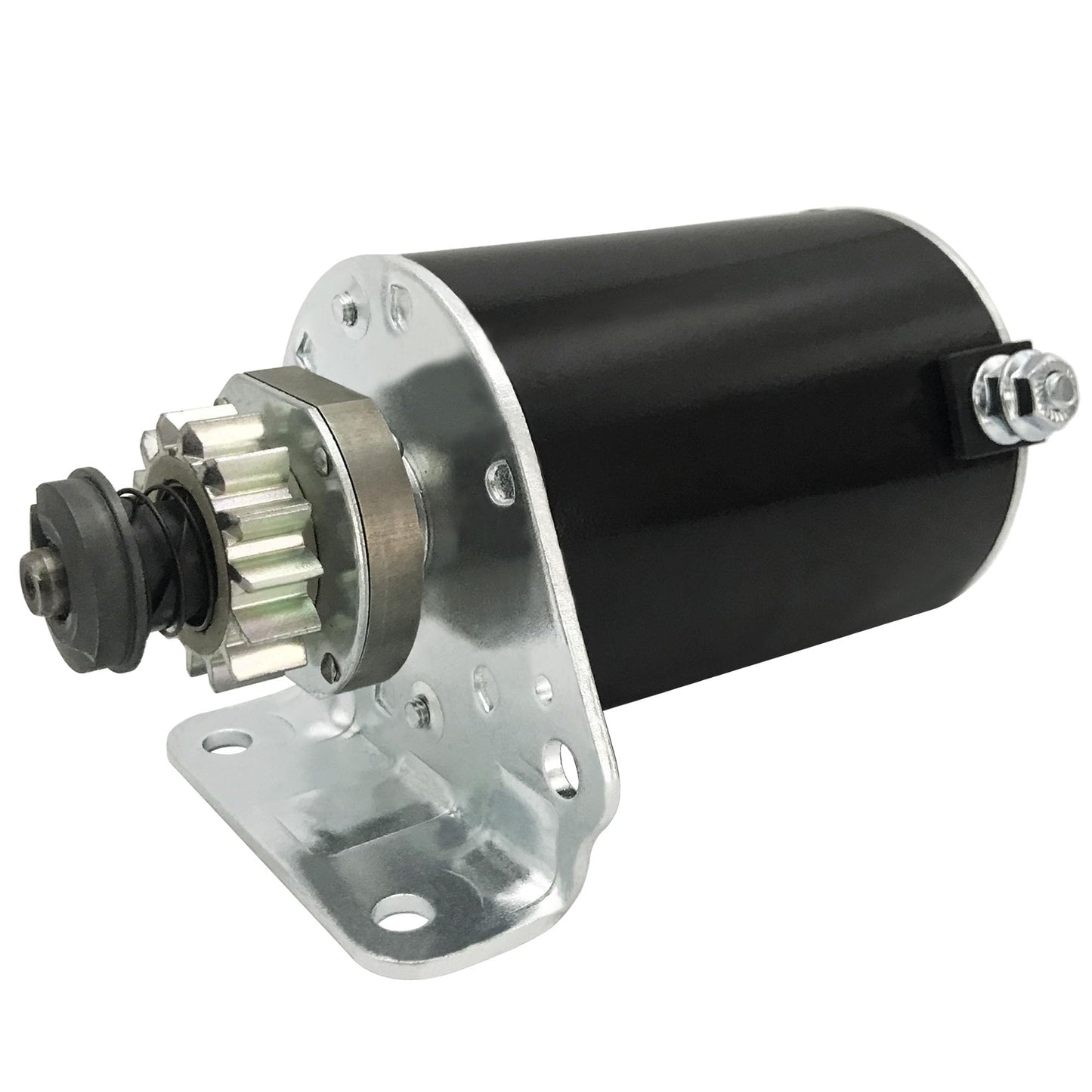 Boatrip 5777 Steel Gear Starter Motor Replacement for Briggs & Stratton 593934 693551 Craftsman John Deere L100 Cub Cadet LT1018 14.5 17 17.5 18 18.5 19 HP Toro New Holland LG693551 33R777 33R877