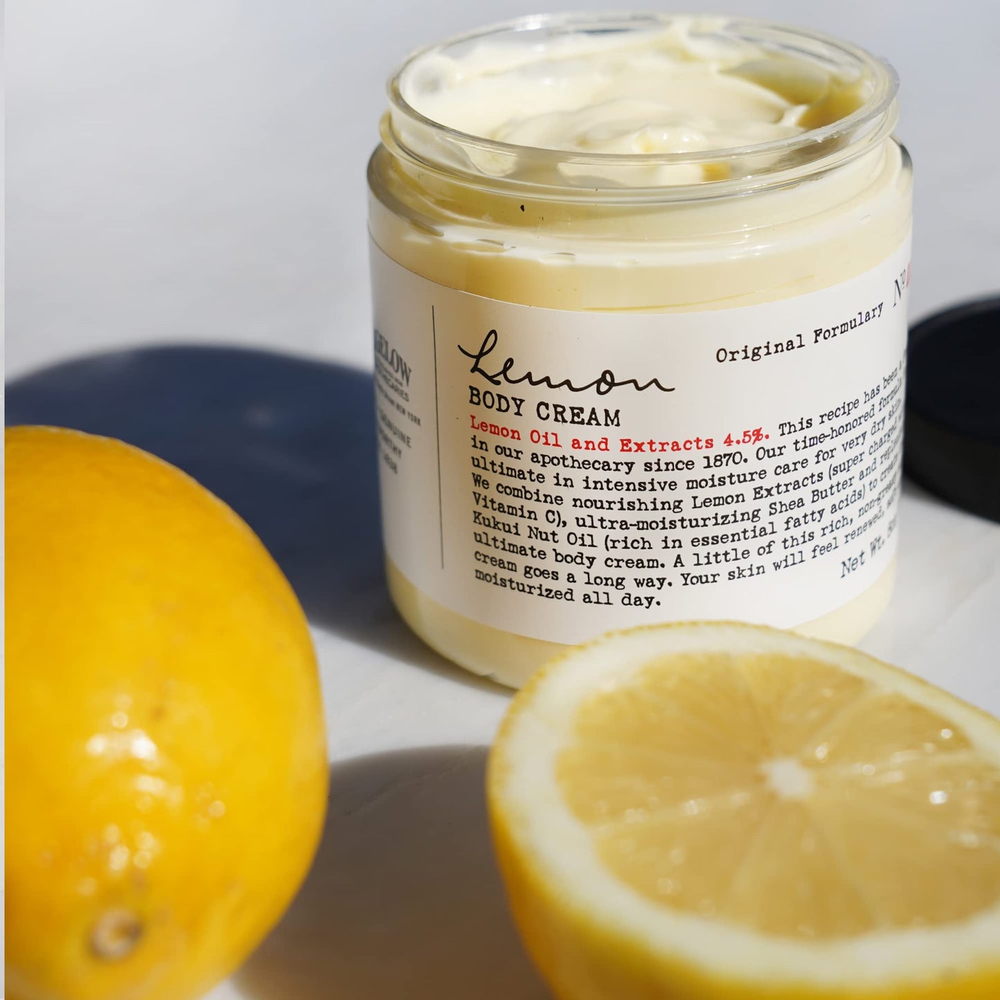 C.O. Bigelow Apothecary Trio, Lemon Hand and Body Care Gift Set of Three (3), Lemon Soap 10fl oz., Body Cream 8 oz., and Hand Treatment, 3oz., Gift Box of Moisturizing Skin Care