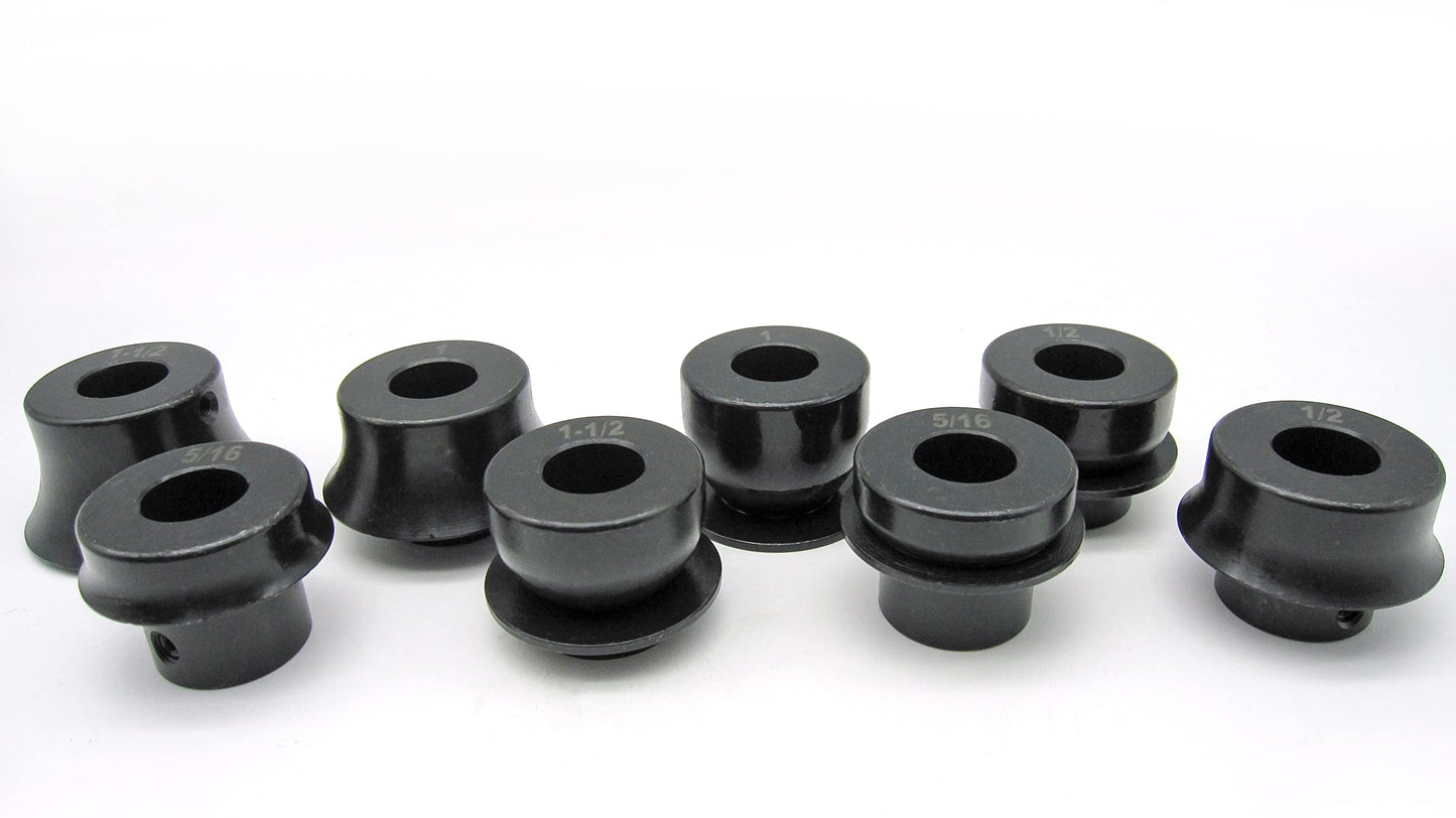 LOUDERLUN Bead Roller Round-Over Dies Commplete Set