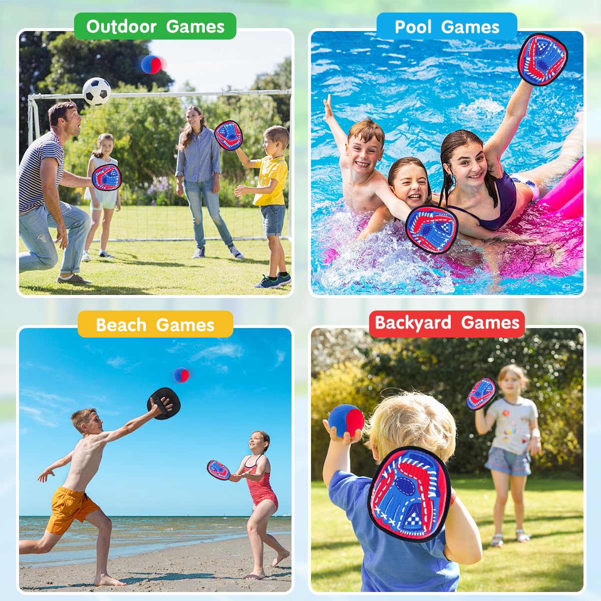 CAPTAIN CHAOWING Toss and Catch Ball Set