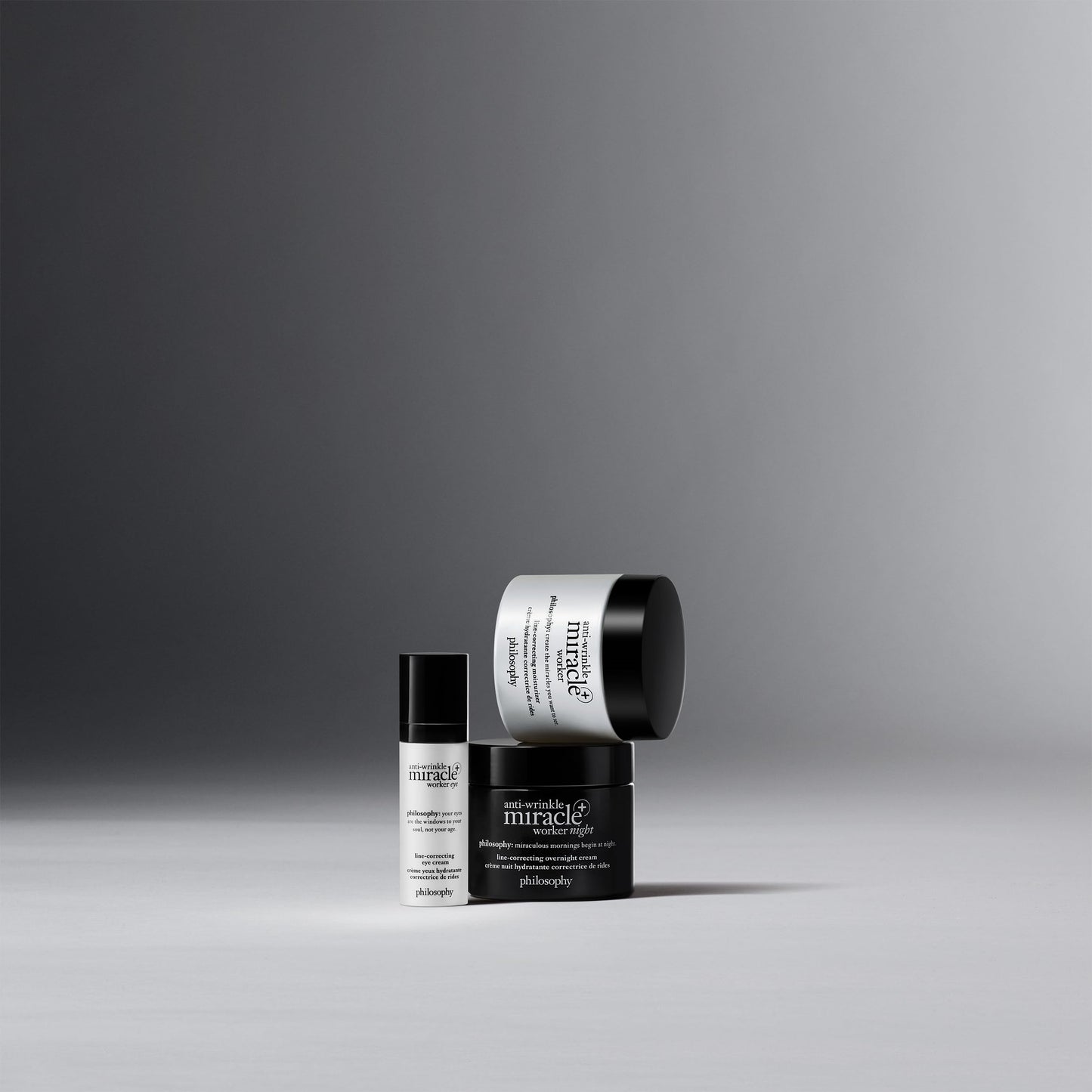 philosophy anti-wrinkle miracle worker line-correcting face moisturizer - with vitamin C & hyaluronic acid - instantly improves skin smoothness and radiance - 2 fl oz
