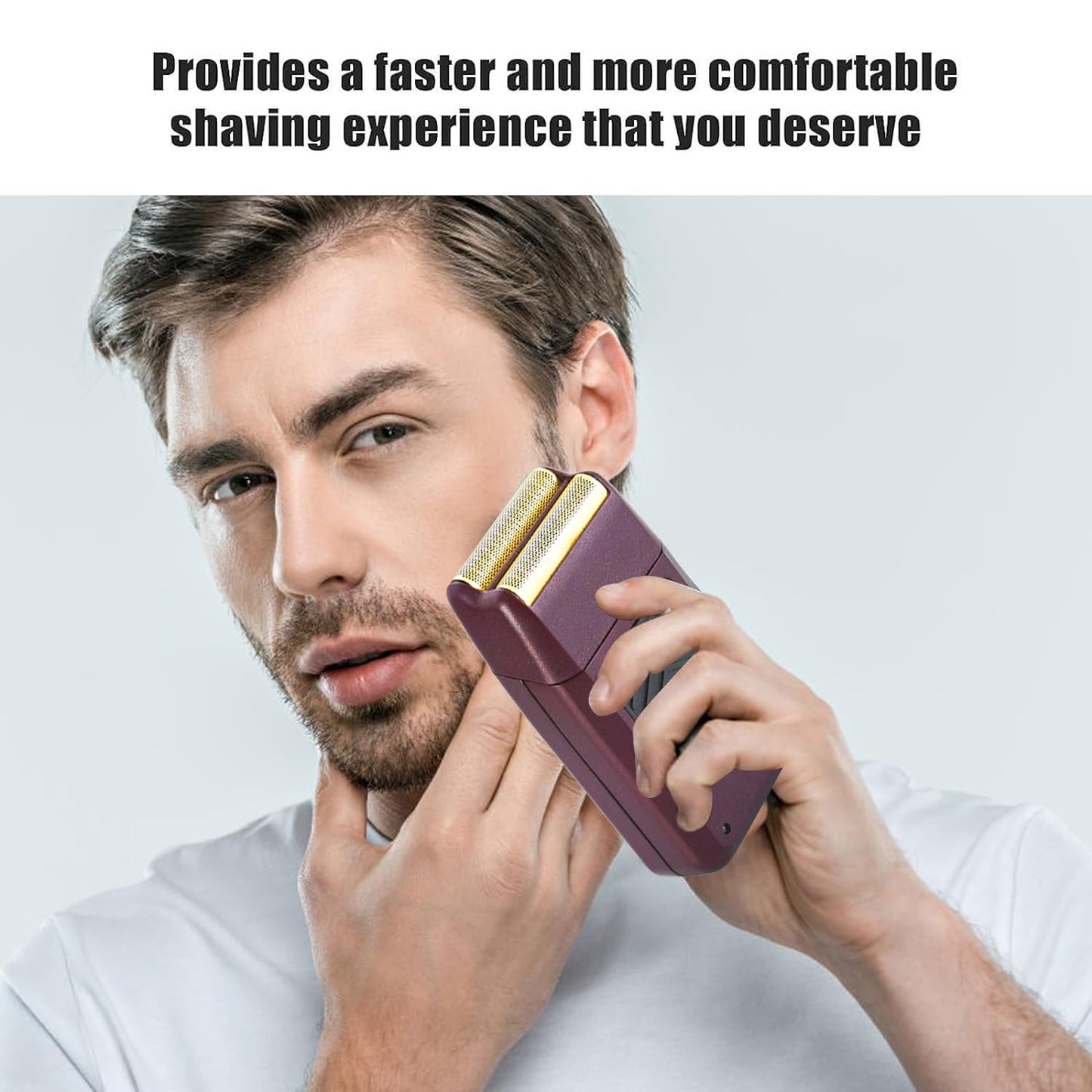 4 Pack Professional 5 Star Series Finale Shaver Replacement Foil and Cutter Bar Assembly Compatible With Wahl Shaver Foil 7031-100, 7043-100 Super Close Shaving Replacement Heads，