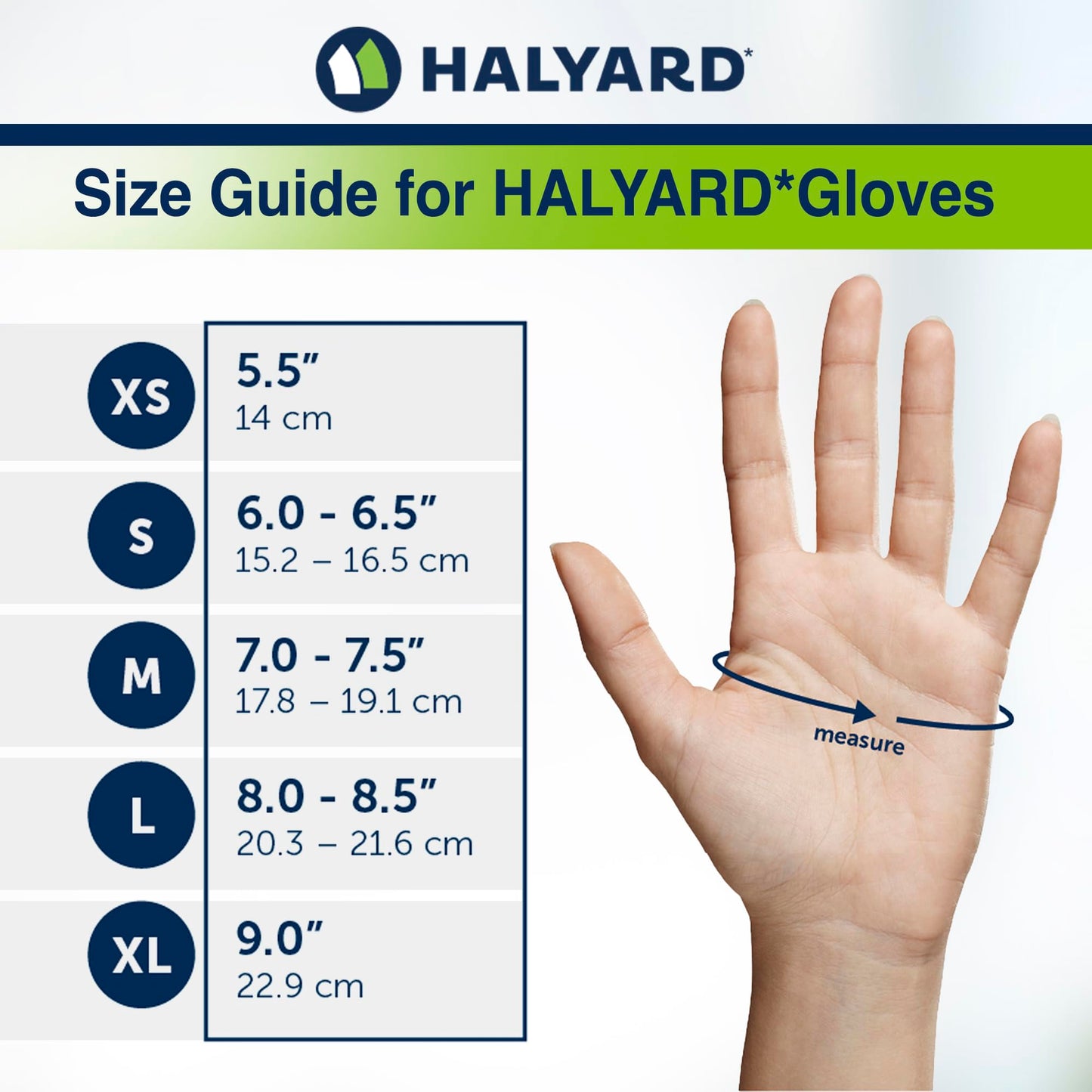 HALYARD Purple Nitrile-Xtra Exam Gloves, Sterile (Individually Wrapped), Powder-Free, 5.9 mil, 12 Inches, Purple, Large, 14262 (Box of 100/50 Pairs)