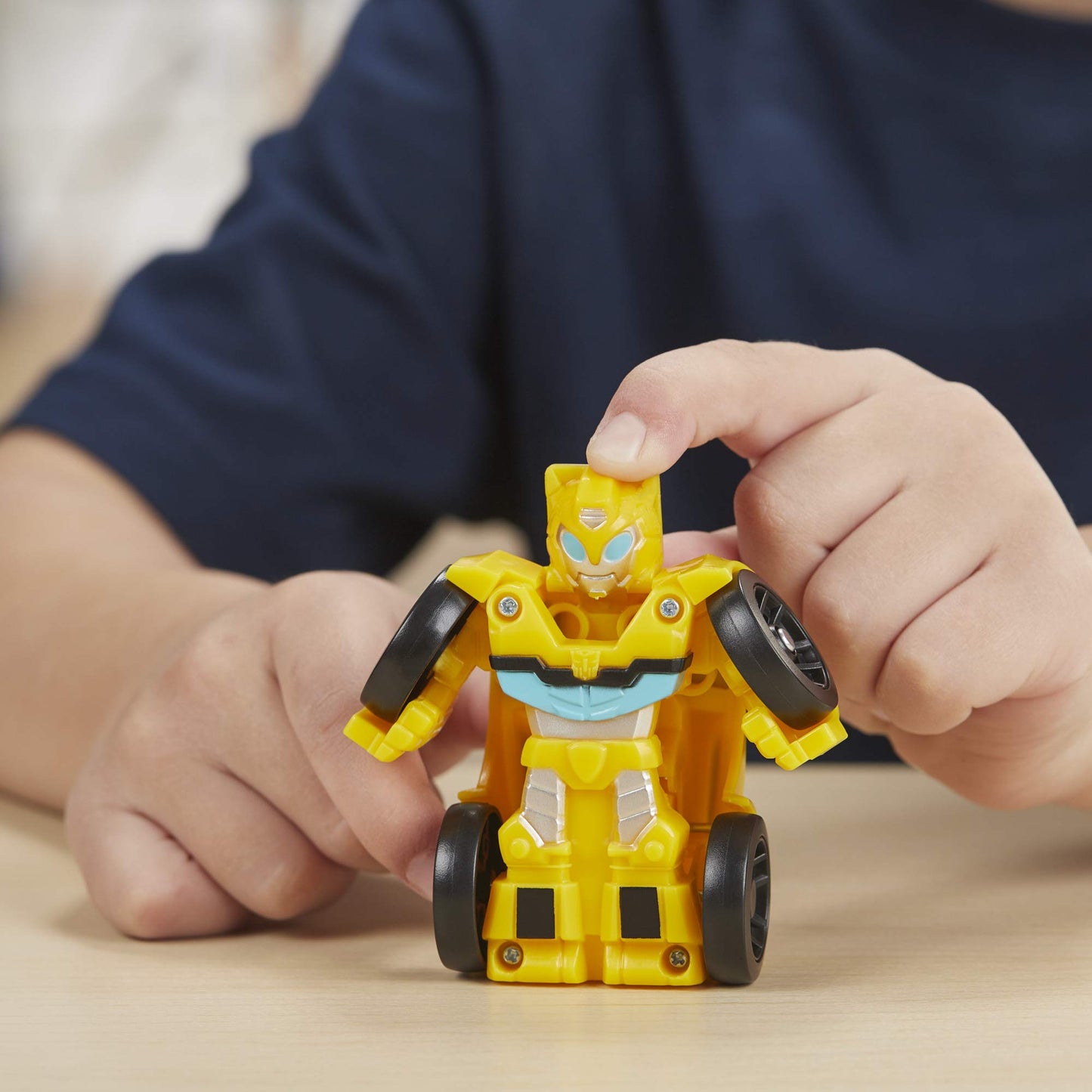 Playskool Heroes Transformers Rescue Bots Academy Mini Bot Racers Converting Robot Toy 5-Pack, 2-Inch Collectible Toy Car for Kids Ages 3 and Up