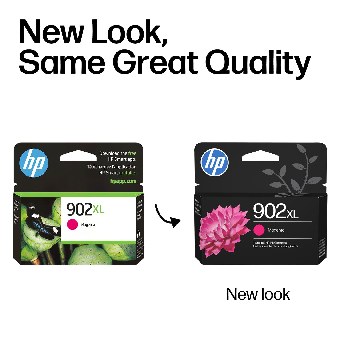 HP 902XL Magenta High-Yield Ink Cartridge | Works OfficeJet 6950, 6960 Series, OfficeJet Pro 6960, 6970 Series | Eligible for Instant Ink | T6M06AN