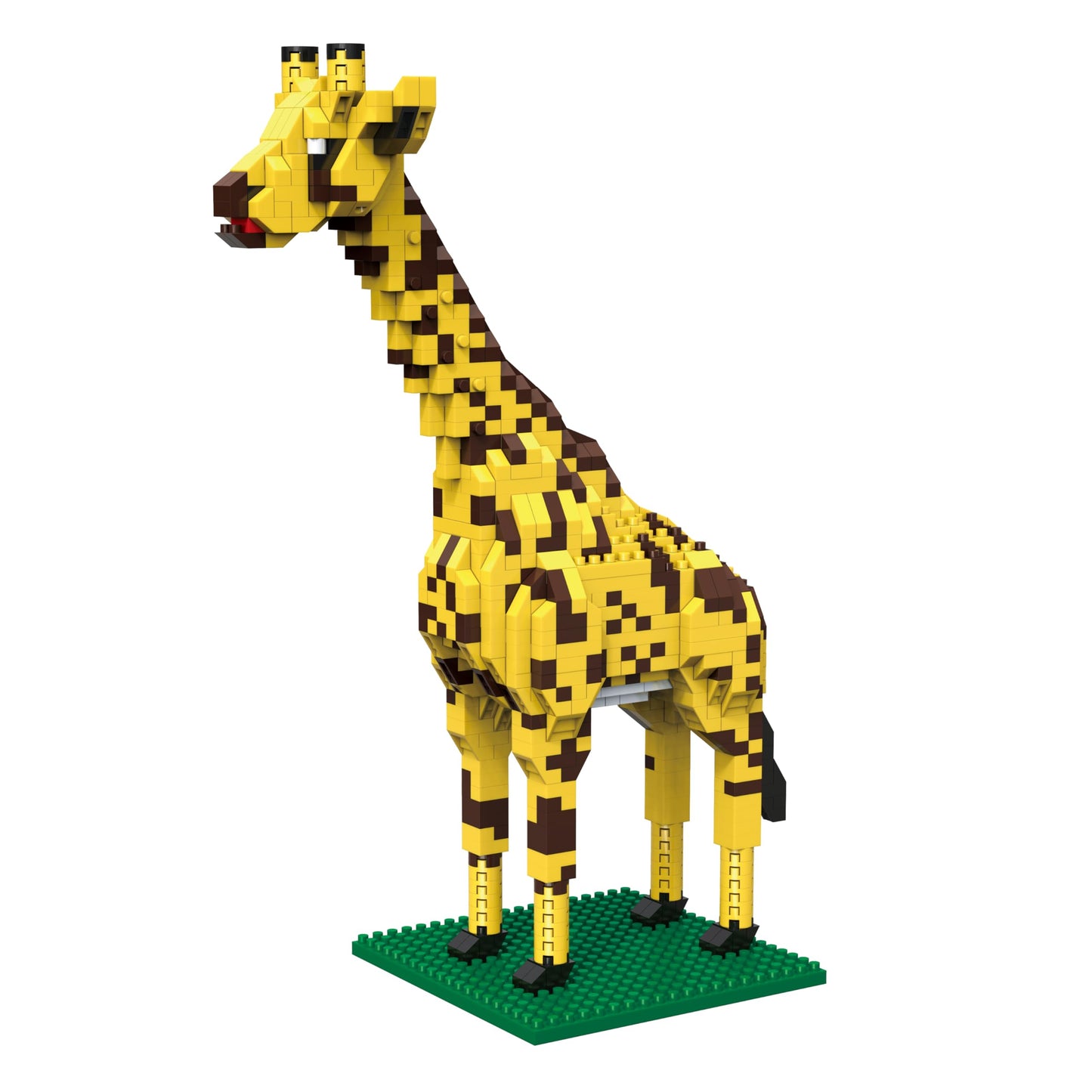 Giraffe Micro Mini Building Blocks Set for Adults,No Compatible with Lego Animals,920+PCS 3D Model Creative Decor Collection Building Toy, Gift for Birthday & Christmas