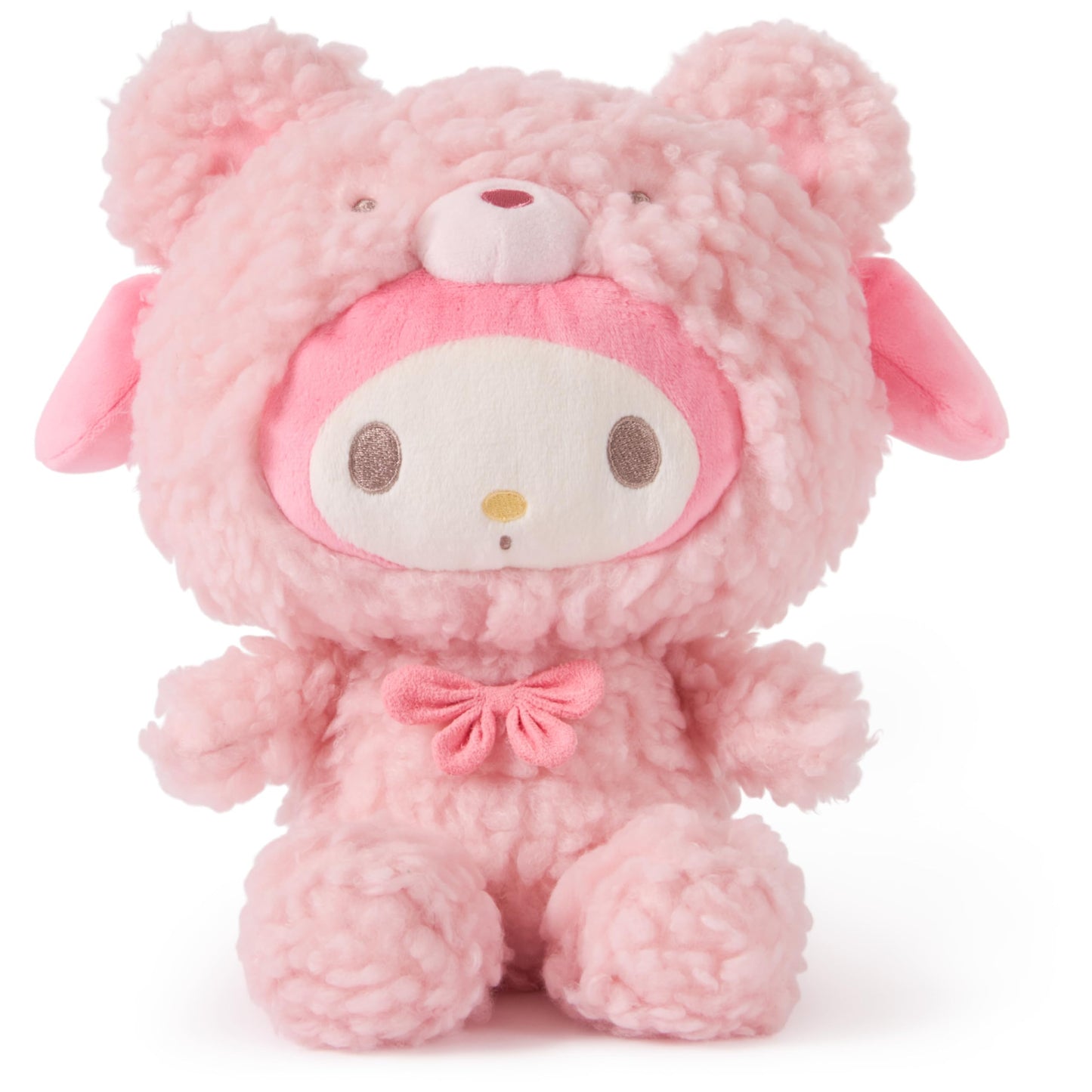 GUND Sanrio Official Hello Kitty and Friends My Melody Café Latte Teddy Bear Plush, Collectible Plush Toy, Stuffed Animal for Ages 1 and Up, Pink, 10”