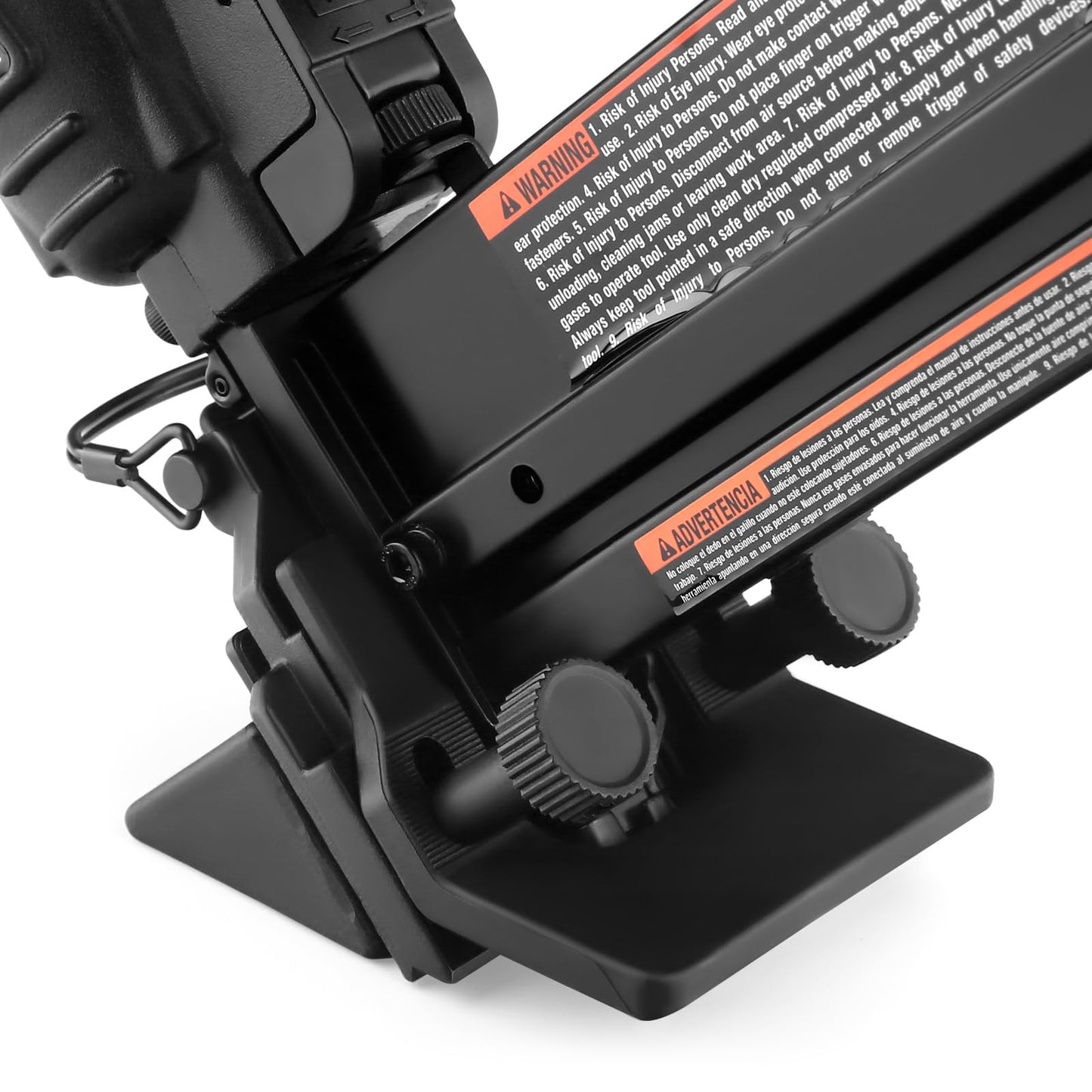 3PLUS HFS509040SP 4-in-1 Pneumatic 18 Gauge Flooring Stapler/Nailer
