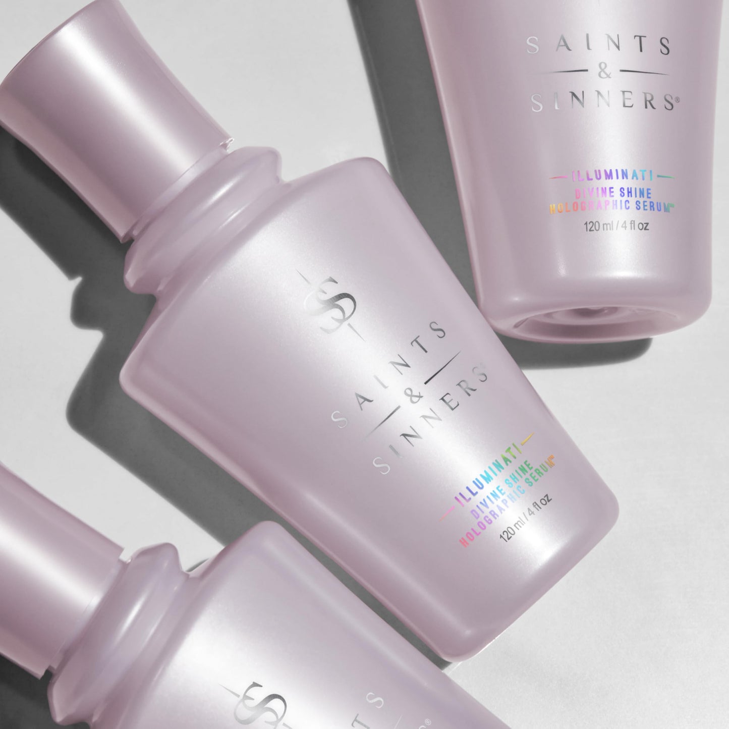 Saints & Sinners Award-Winning Illuminati Divine Shine Holographic Serum - Smoothing Hair Serum, Thermally & Environmentally Protects, Adds Shine