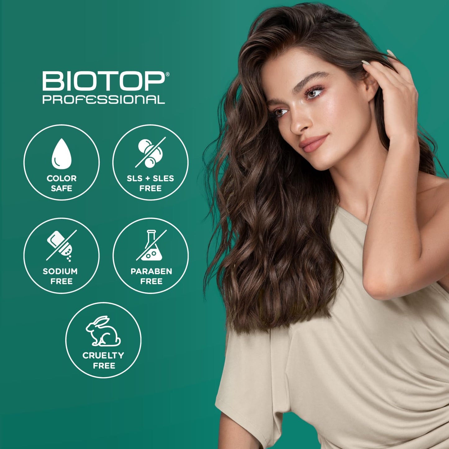 Biotop Professional 09 Clarifying Shampoo - Gentle Shampoo & Scalp Cleanser for Build Up - Formulated with Azelaic Acid to Calm the Scalp & Reduce Oil Production - Cruelty-Free Hair Care (8.45oz)