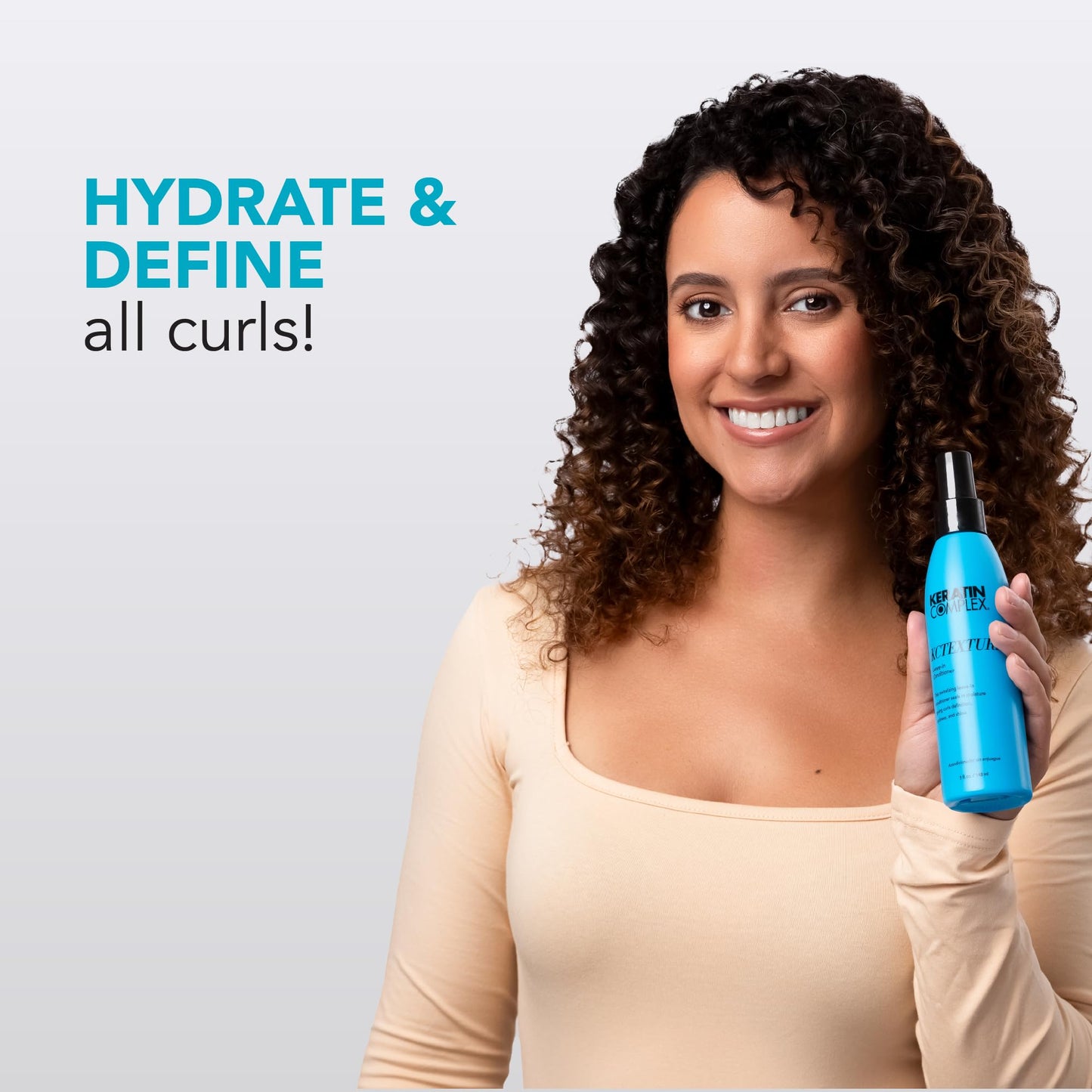 Keratin Complex - Blow Dry Essential Curl Kit - Keratin Obsessed, 5 fl oz + KCTEXTURE Leave-In Conditioner, 5 fl oz