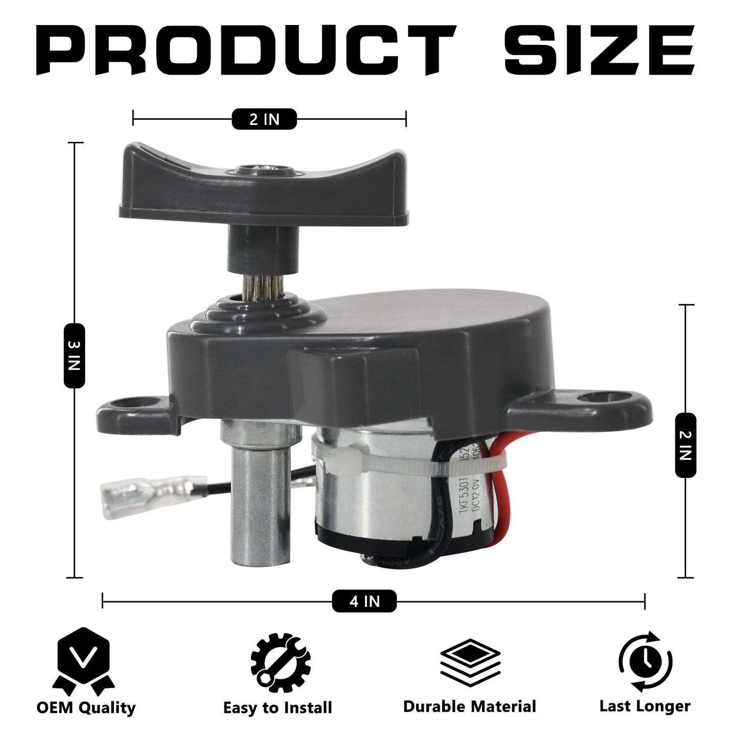 ZNTVW RV Fan Vent K6010-81 17 RPM Lift Motor B Series Roof Vents with Powered Lifts - Gray Cap