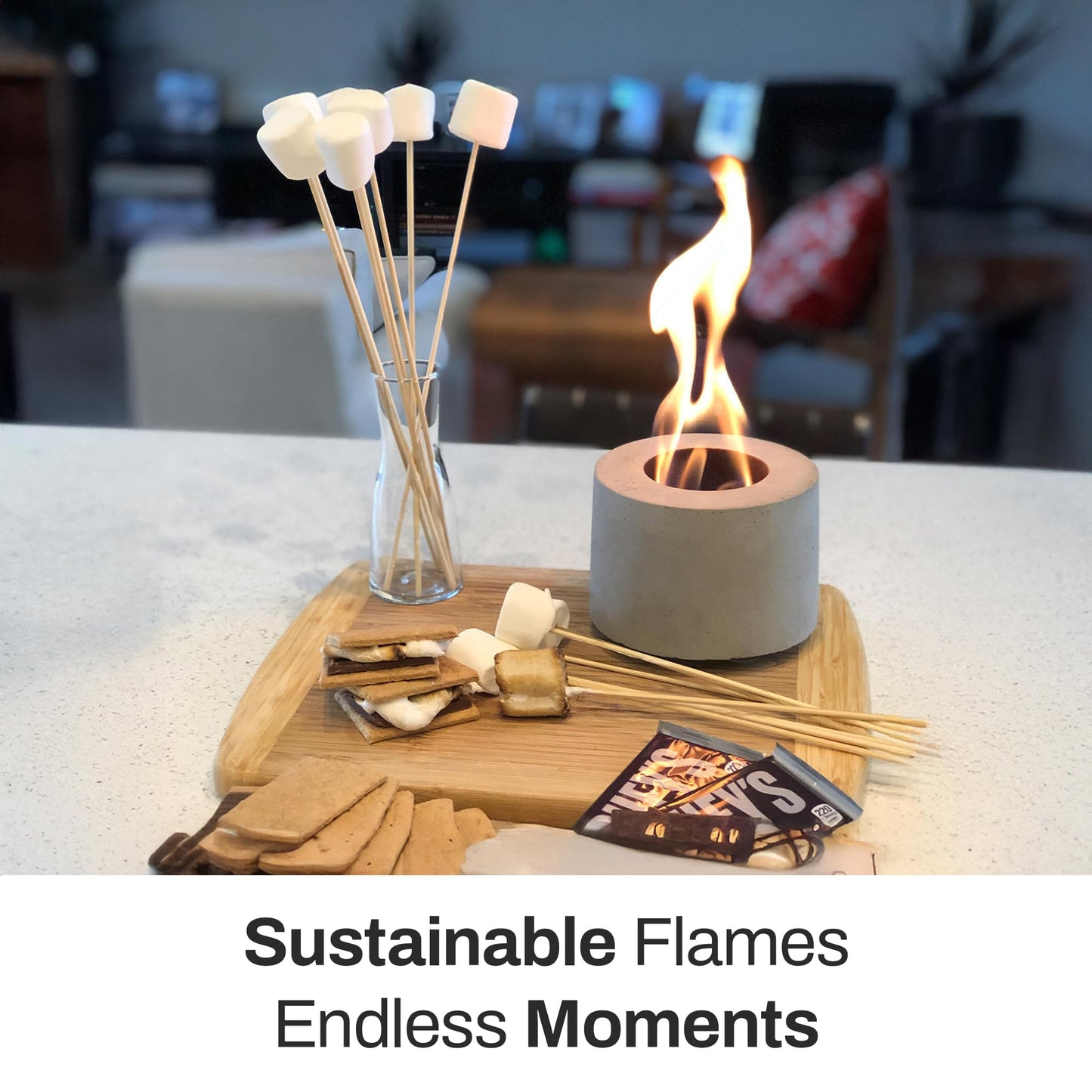 Smart Fuel Bioethanol Fuel for Fireplaces and Stoves - 1 Liter (Pack of 6)