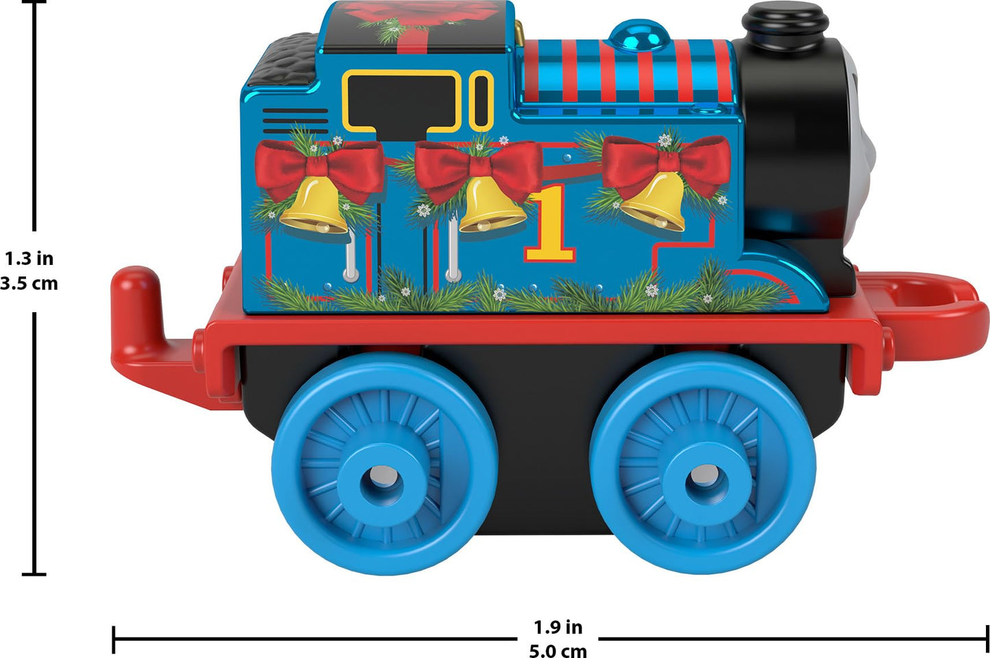 Thomas & Friends MINIS Advent Calendar 2023, Christmas 24 Miniature Toy Trains and Vehicles for Preschool Kids Ages 3+ Years