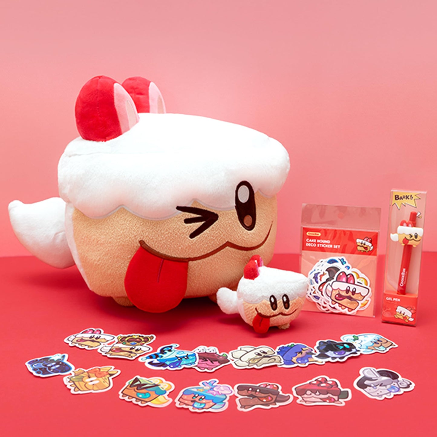 COOKIERUN Kingdom Cake Hound Cushion Plushie Cushion