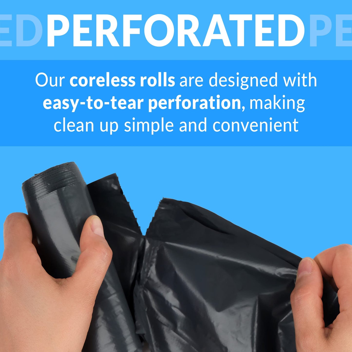 Reli. 13 Gallon Trash Bags | 1000 Bags | Black | Tall Kitchen | Strong | Garbage