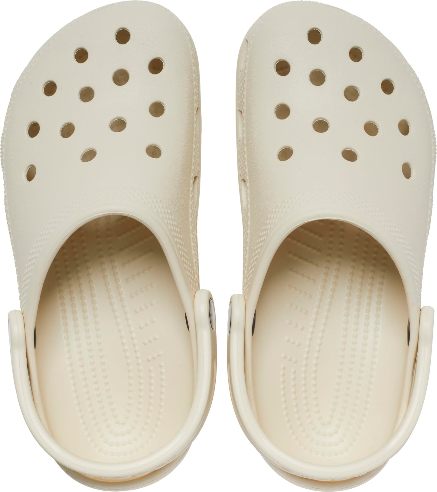Crocs Unisex-Adult Classic Clog, Clogs for Women and Men, Bone, 6 Men/8 Women