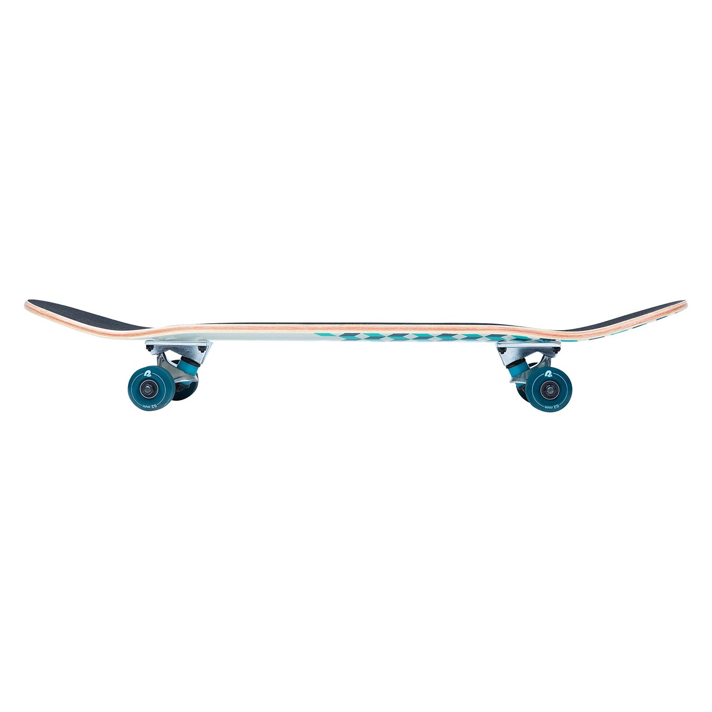 Retrospec Alameda Skateboard Complete | Canadian Maple Wood Deck w/ 5.5 Inch Aluminum Alloy Trucks for Commuting, Cruising, Carving & Downhill Riding