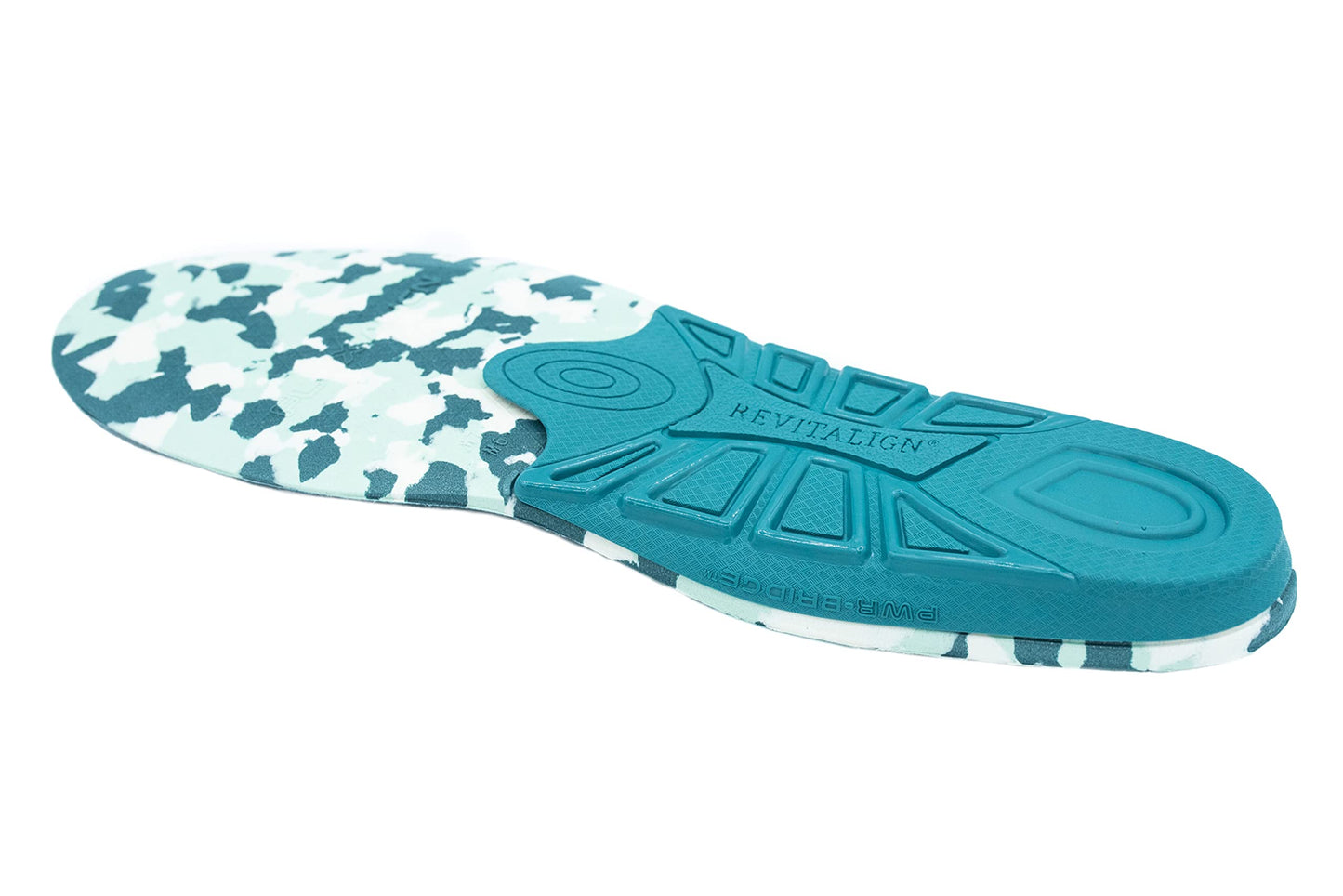 REVITALIGN unisex adult Low Arch Support Insole, Green, W 11-12.5 M 10-11.5 US