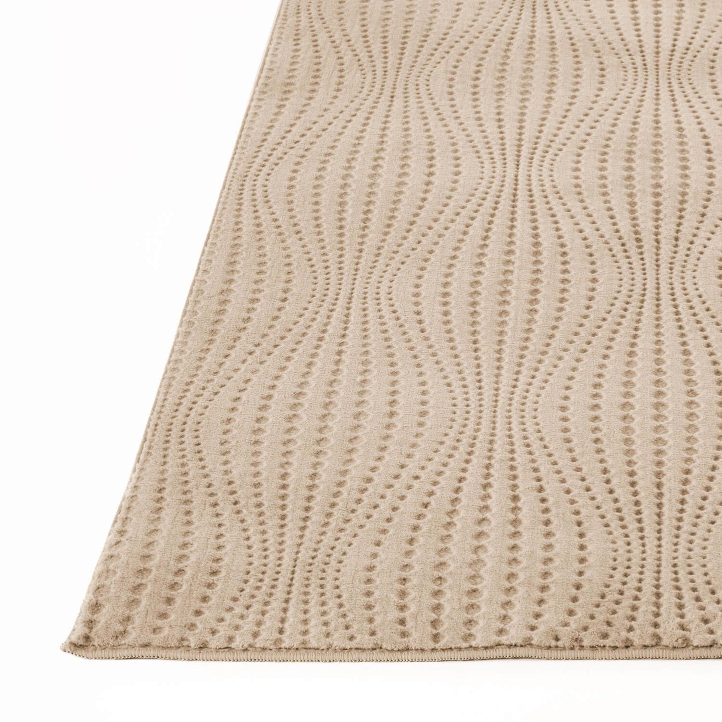 Luul Home Modern Beige Non Slip Rug Solid 4x6 Non Skid Soft Rubber Back Area Rugs for Living Room Kitchen Bedroom Bathroom Dining Room Easy Cleaning Stain Resistant Non Shedding Carpet 4 x 6