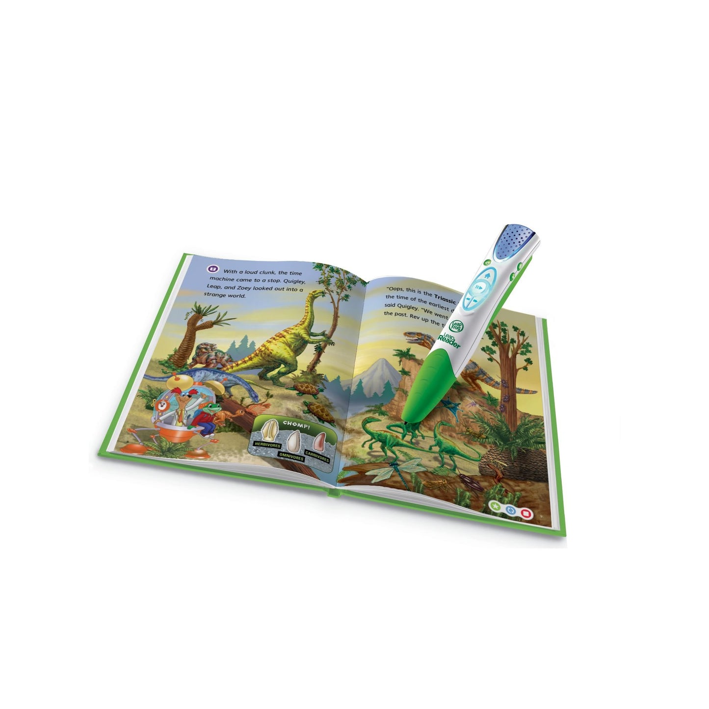 LeapFrog LeapReader Book: Leap and The Lost Dinosaur (Works with Tag)