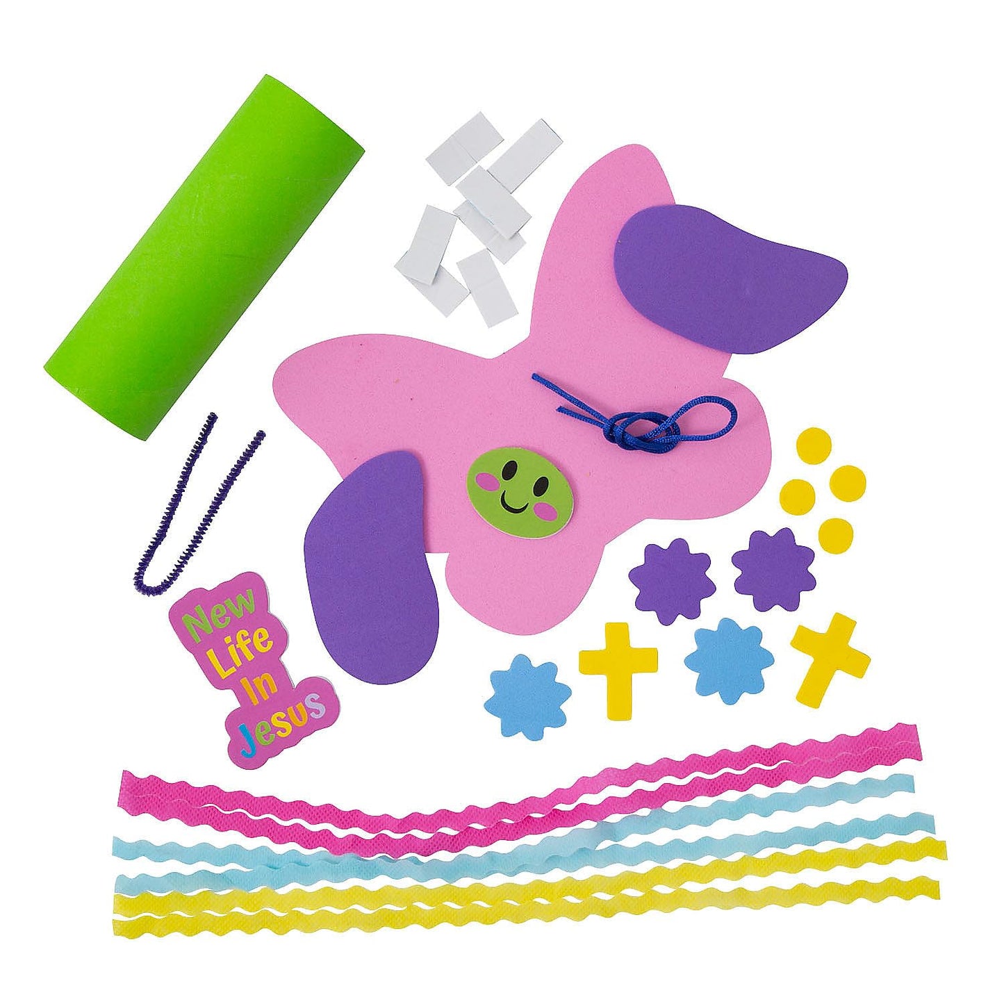 Fun Express Religious New Life Butterfly Craft Kit - Makes 12