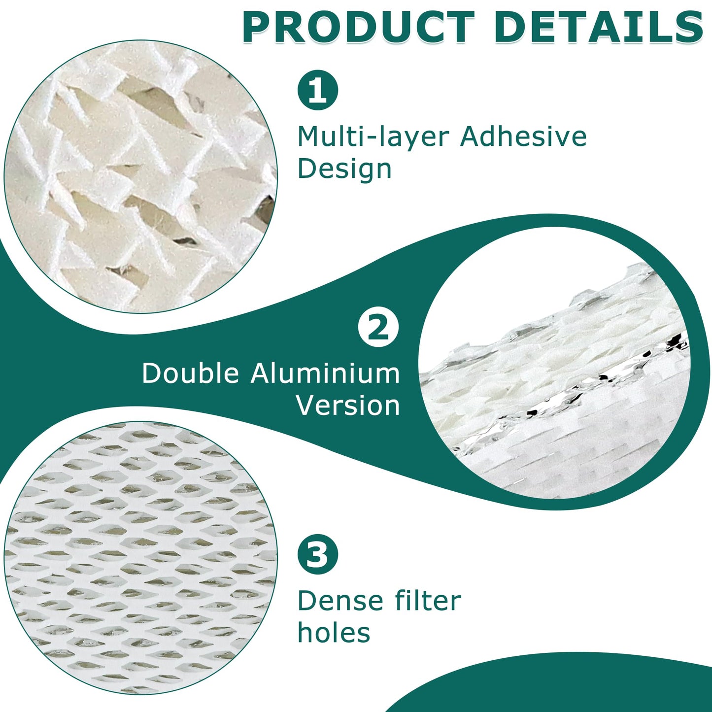 4 Pack 35 Water Panel for Humidifier Filter, Compatible with April.aire 300 350 360 560 560A 568 600 600A 600M 700 700A 700M 760 760A 768 Whole House Humidifier|10" x 13" by TOMOON