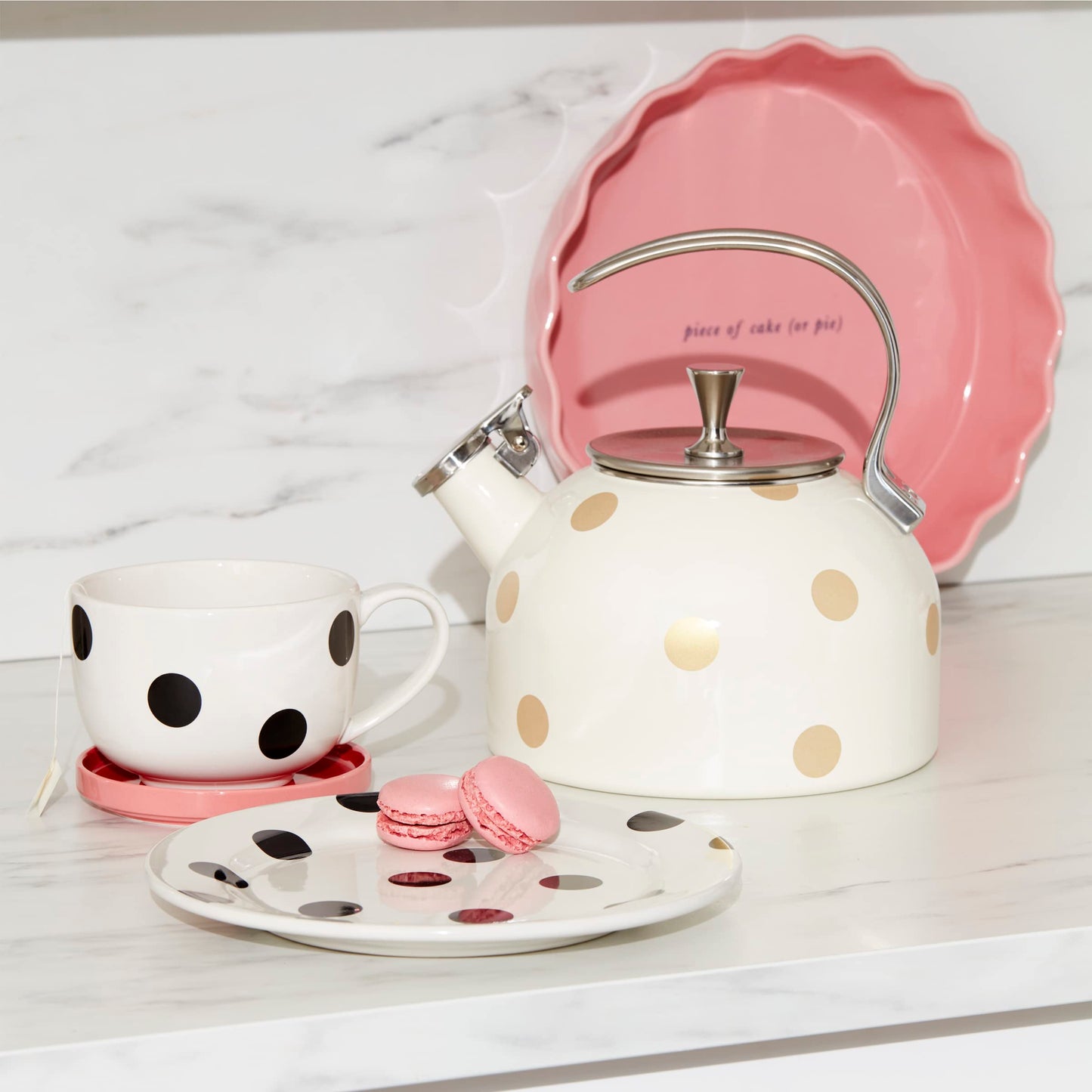 Kate Spade New York Make It Pop Pie Dish, one size, Pink
