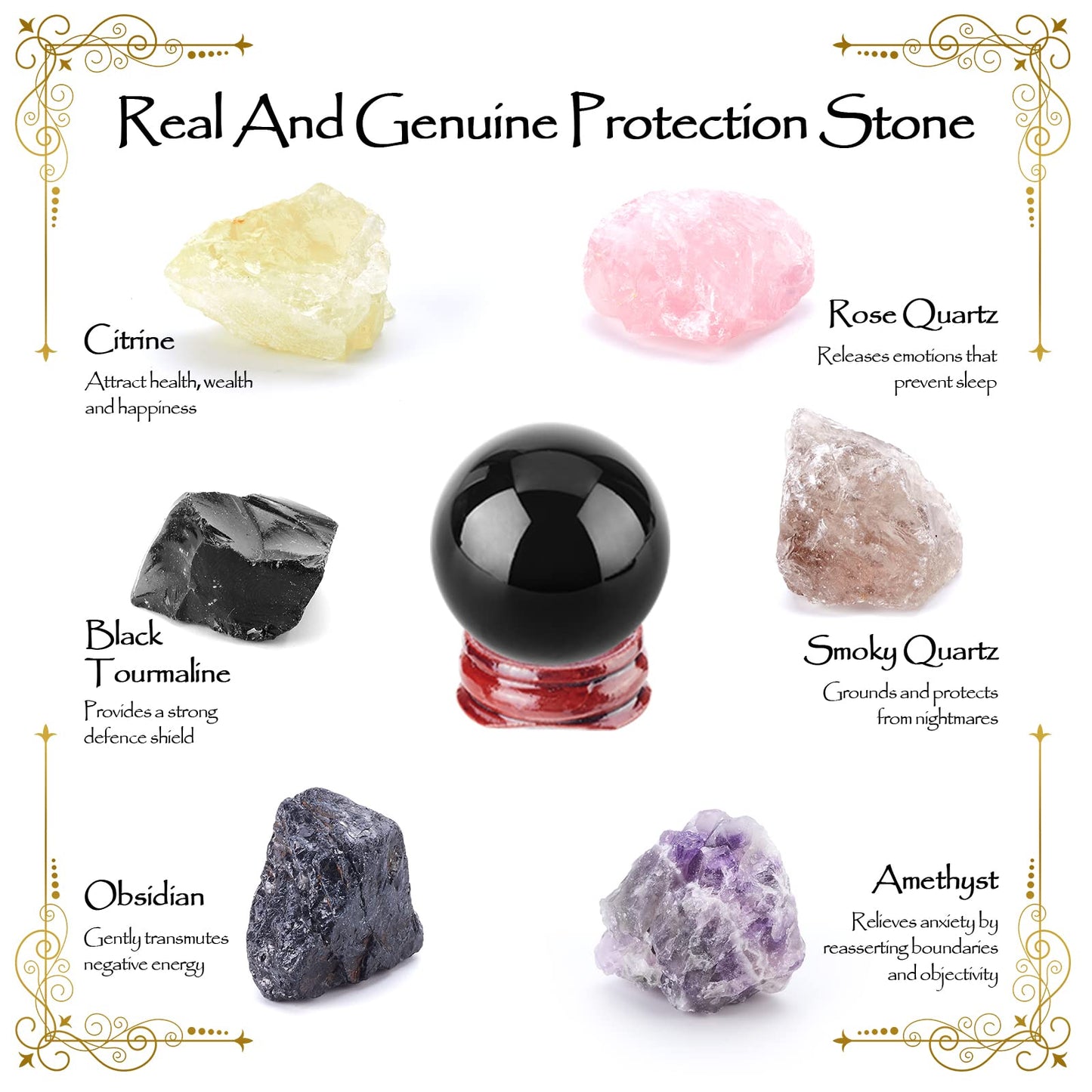 SHYSHINY Wiccan Supplies and Tools for Protection, 130Pack Witchcraft Supplies Witchy Gift for Beginners, Dried Herbs, Crystals, Candles, Witch Starter Spell Kit