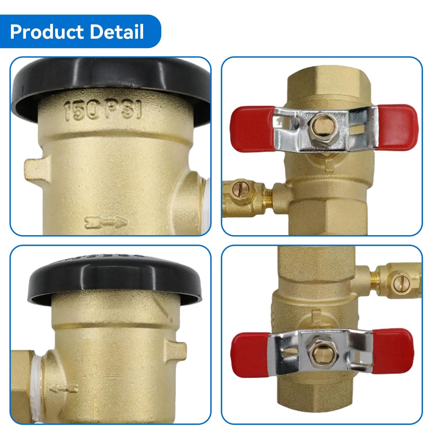 720A-1" 720A Pressure Vacuum Breaker Assembly for Water Lines (1" Valve Assembly)