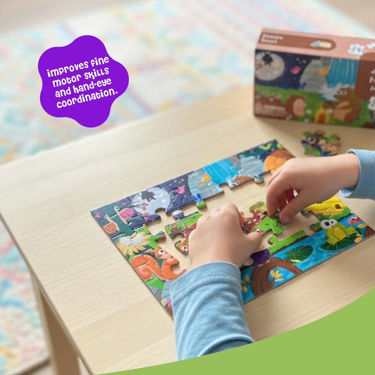 Floor Puzzle Set - 4 Jigsaw Puzzles Value Pack