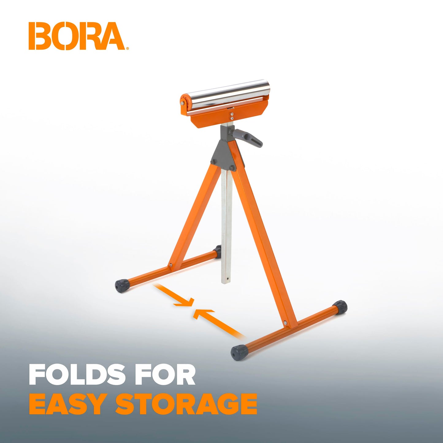 BORA Roller Stand, Adjustable Height Support Stand for Woodworking, Outfeed Roller for Table Saw, Miter Saw, PM-5090