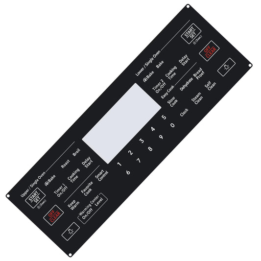 DG96-00559A Range Switch Membrane Touchpad Control Panel Compatible with Samsung Gas Ranges Ovens, Replaces NE59M6850SS/AA、NE59M6850SS/AA-00
