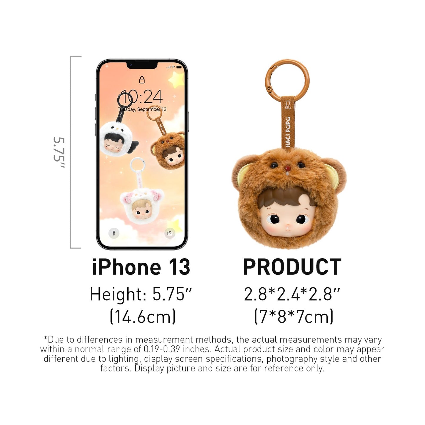 POP MART HACIPUPU The Constellation Series-Vinyl Plush Blind Box, HACIPUPU Toys for Modern Home Decor, Collectible Toy Set for Desk Accessories, Single Box