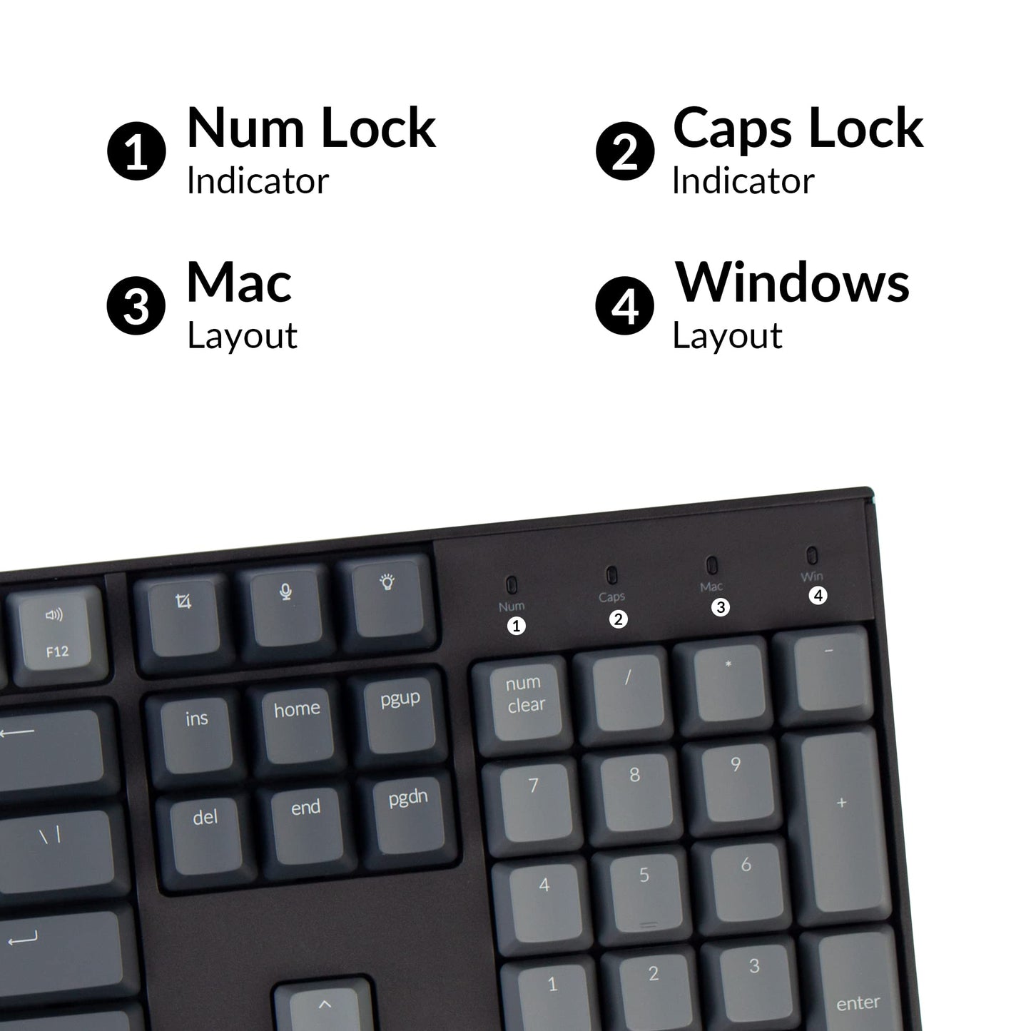 Keychron K10 Full Size Layout RGB Backlit Hot-Swappable Mechanical Gaming Keyboard for Mac Windows, Multitasking 104-Key Bluetooth Wireless/USB Wired Computer Keyboard with Gateron G Pro Brown Switch