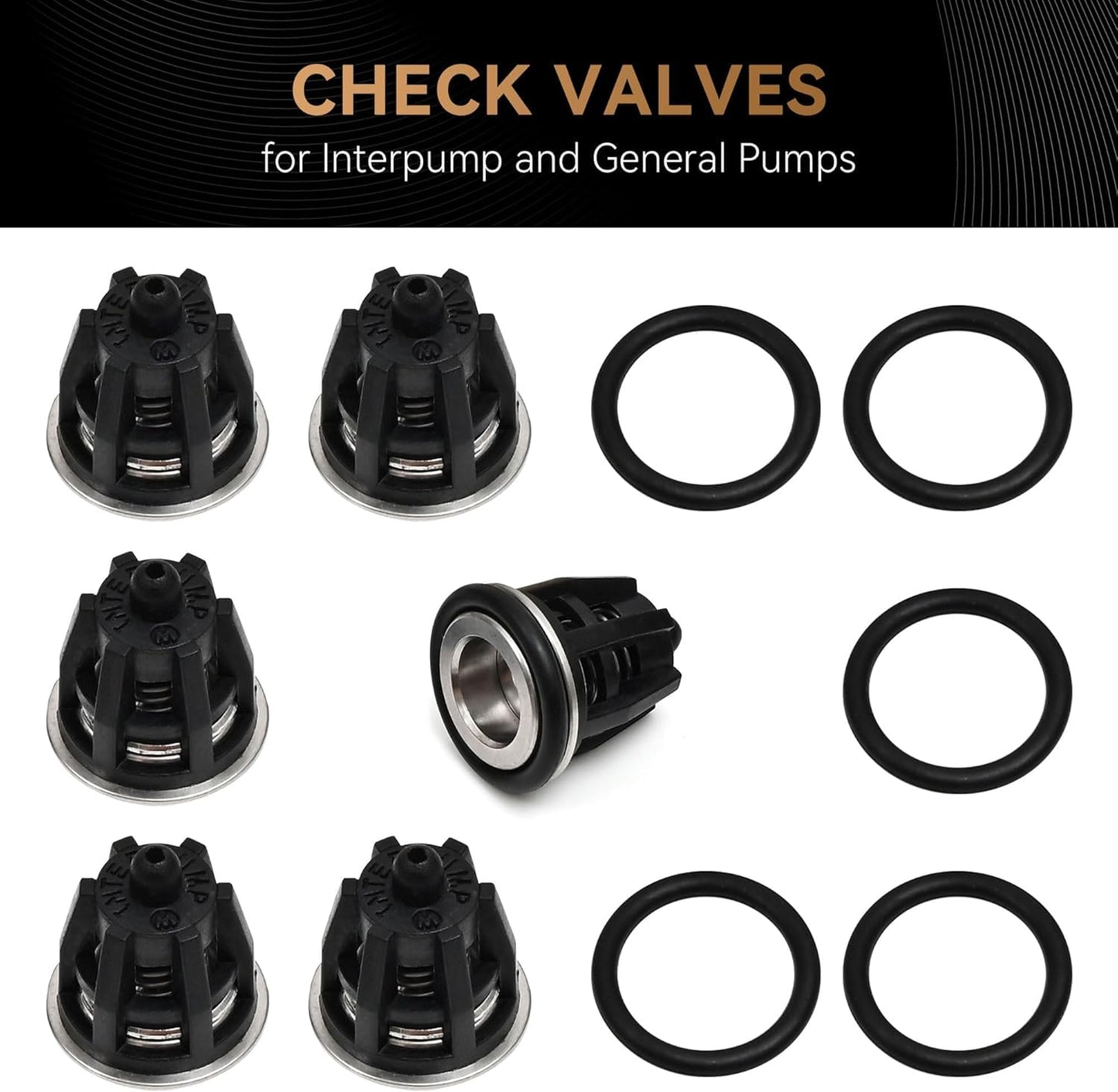 Compatible for General Pump Rebuild 20mm Kit – Replacement Packing Kit for 20mm Pressure Washer Pump Complete Pressure Washer Seal Kit Set for T1011 TS1011 TS1511 TS2021 TS2011 TS1021