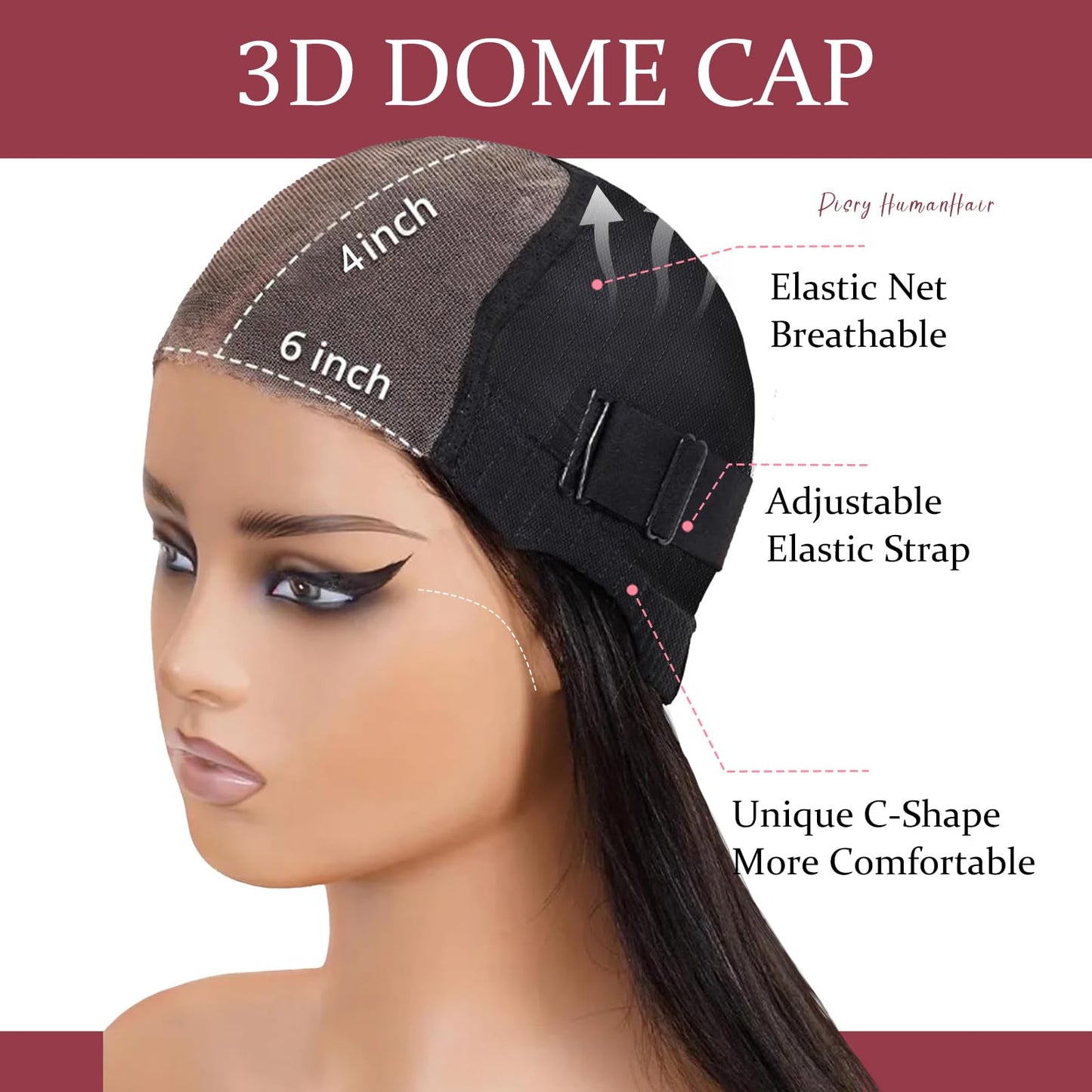 24Inch Wear and Go Glueless Wigs Human Hair Pre Plucked Pre Cut 180% Density 6x4 Ready to Wear Glueless Human Hair Wigs Straight for Black Women
